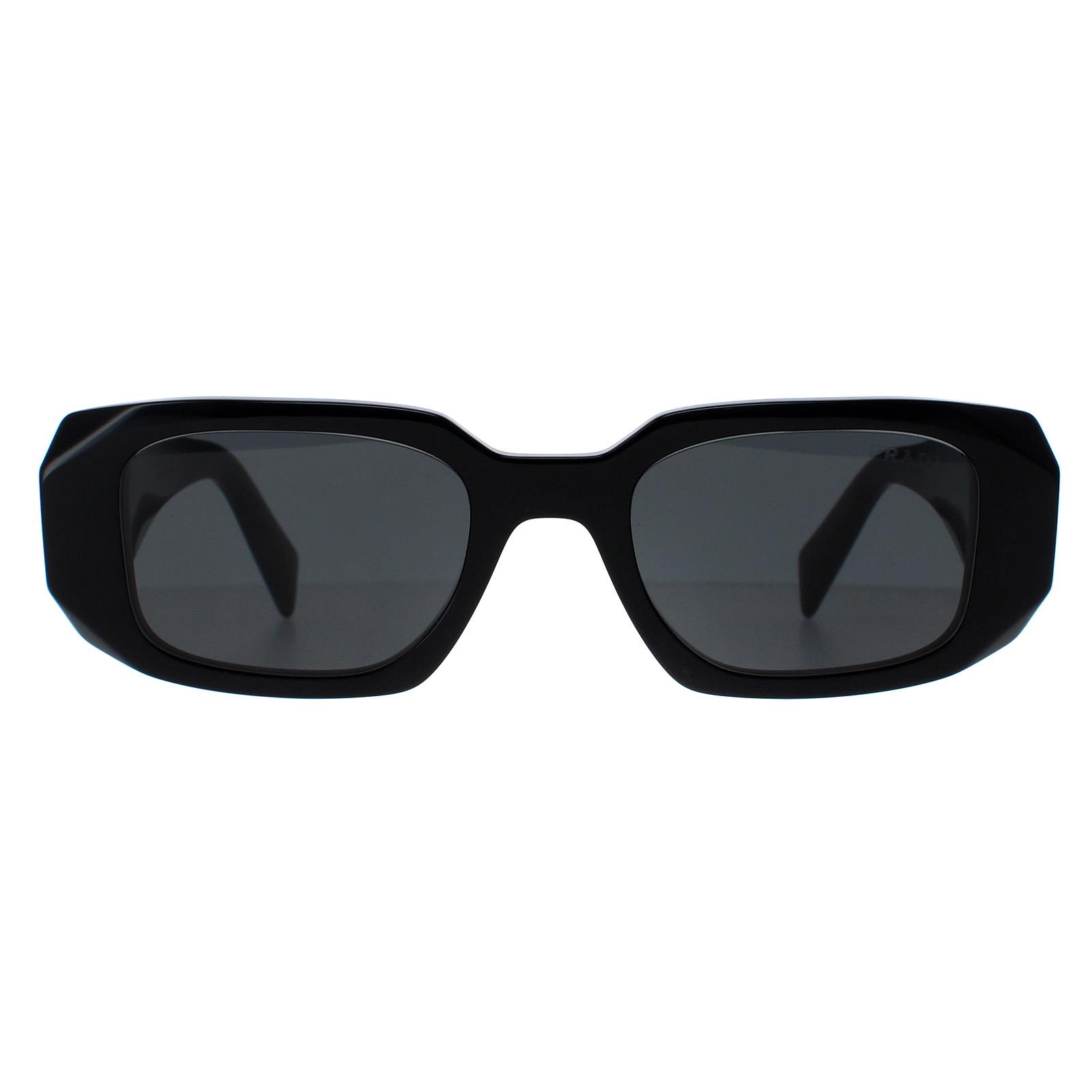 Prada Sunglasses PR 17WF 1AB5SO Black gray, Unisex Slate Gray Lenses Prada Symbole sunglasses | PRADA - United  main image 2