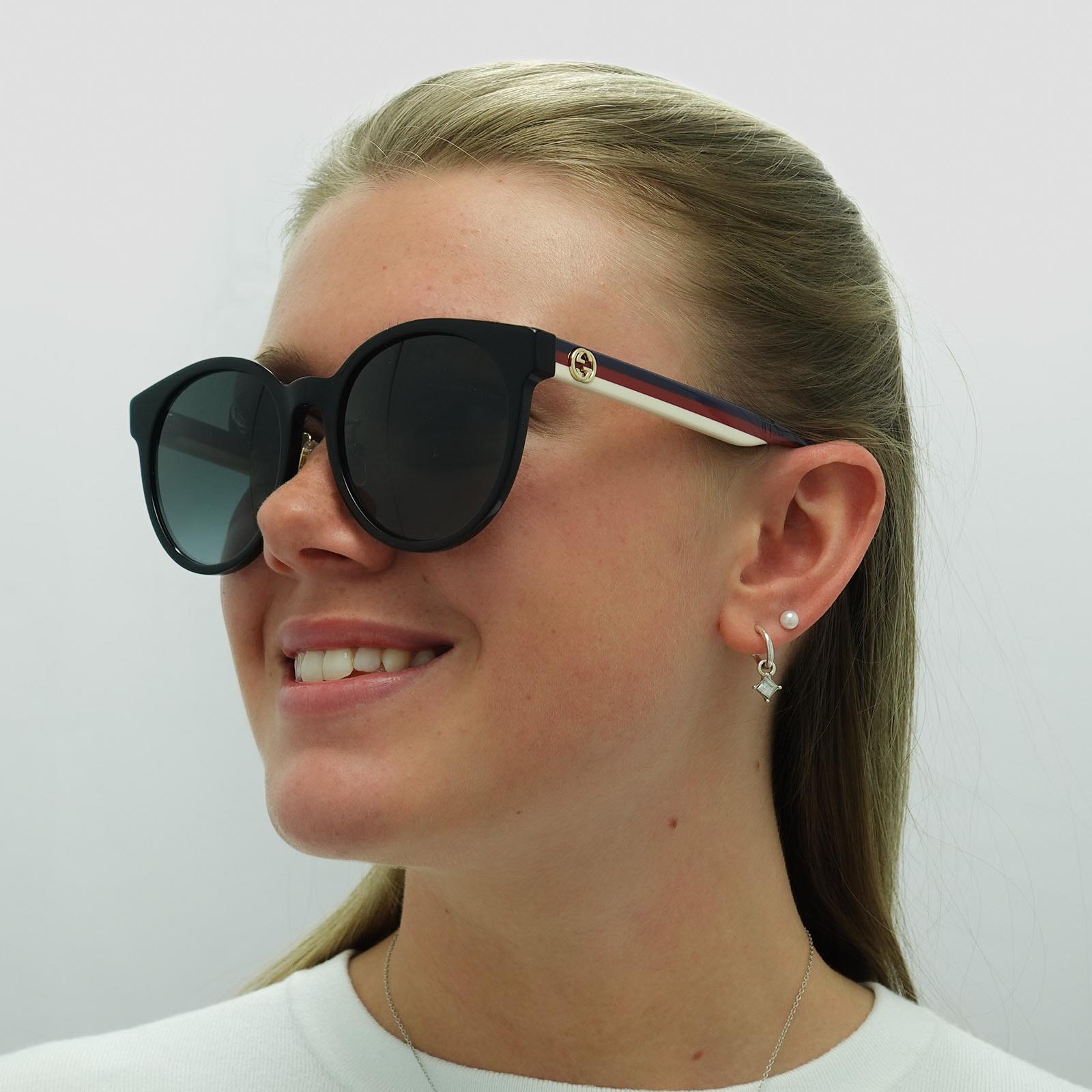 Gucci Sunglasses GG0416SK 001 Black Grey Gradient | eBay display picture 2