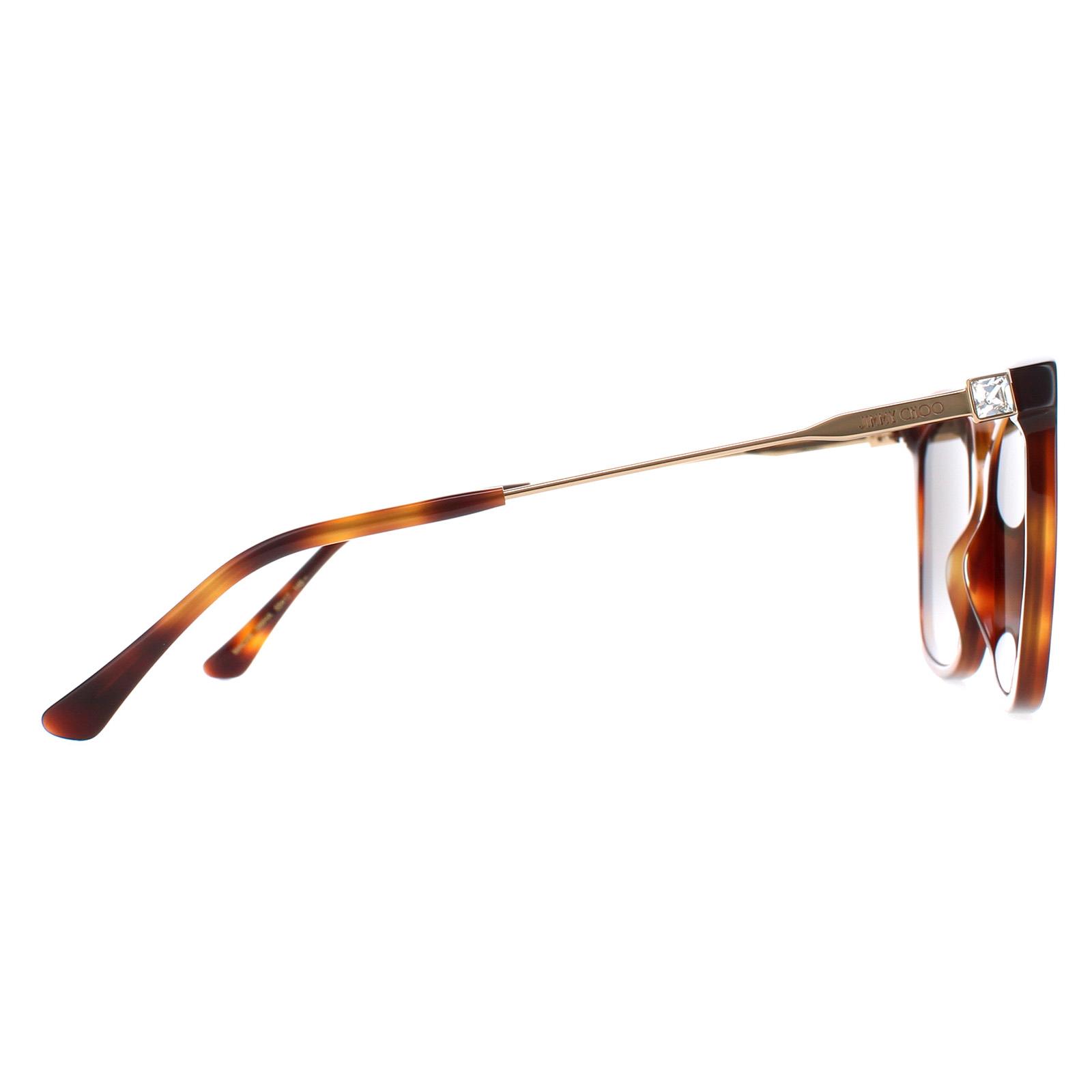 Jimmy Choo Sunglasses MACI/S 086 HA Havana Brown Gradient | eBay