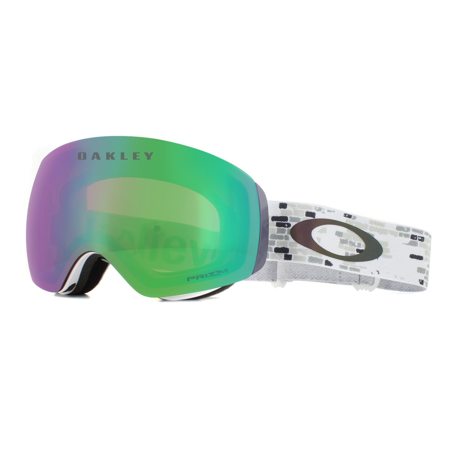 Oakley Ski Goggles Flight Deck XM OO706471 Brick Wall Prizm Jade