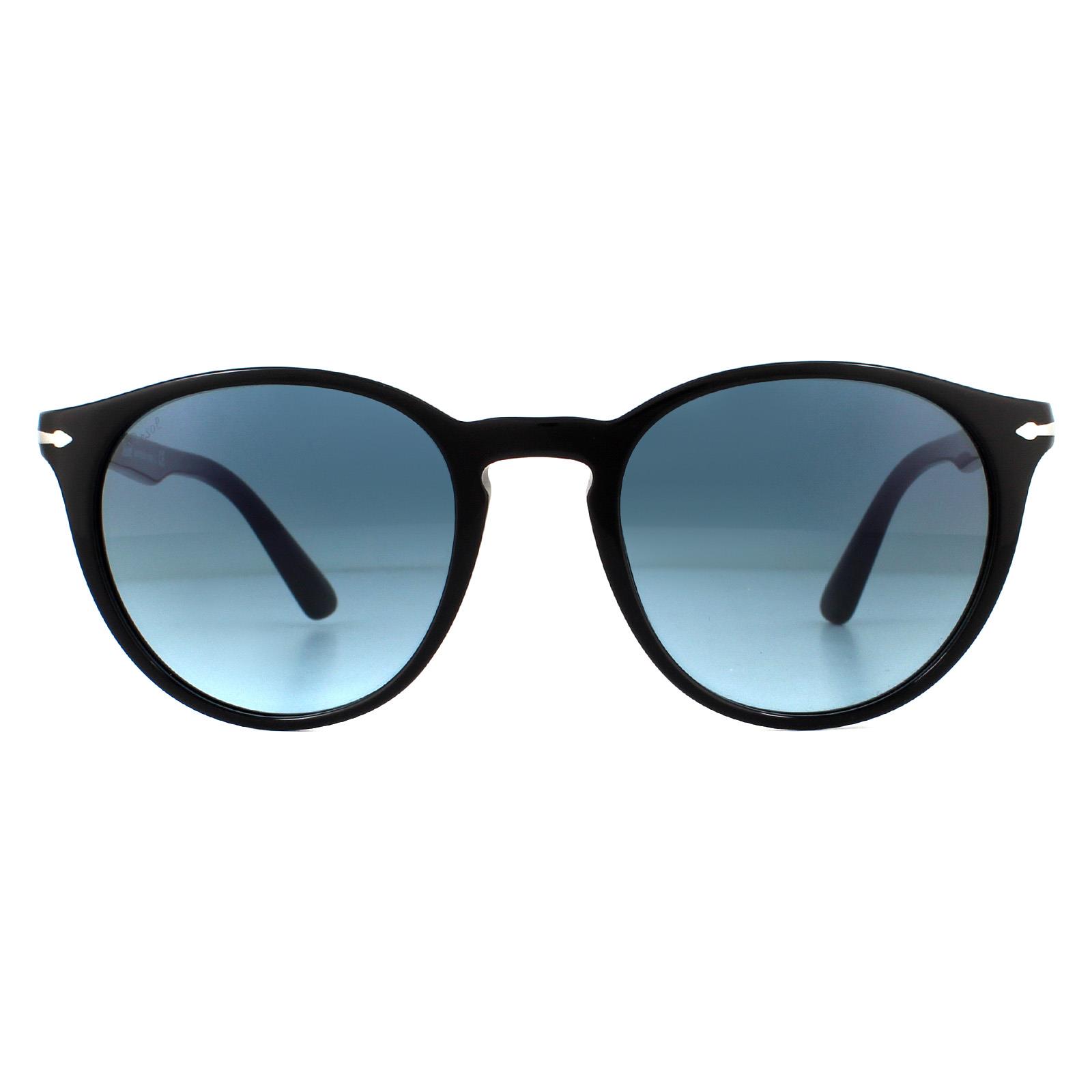 Persol Azure Sunglasses Persol Azure Gradient Blue Square Unisex Sunglasses PO3308S  main image 2