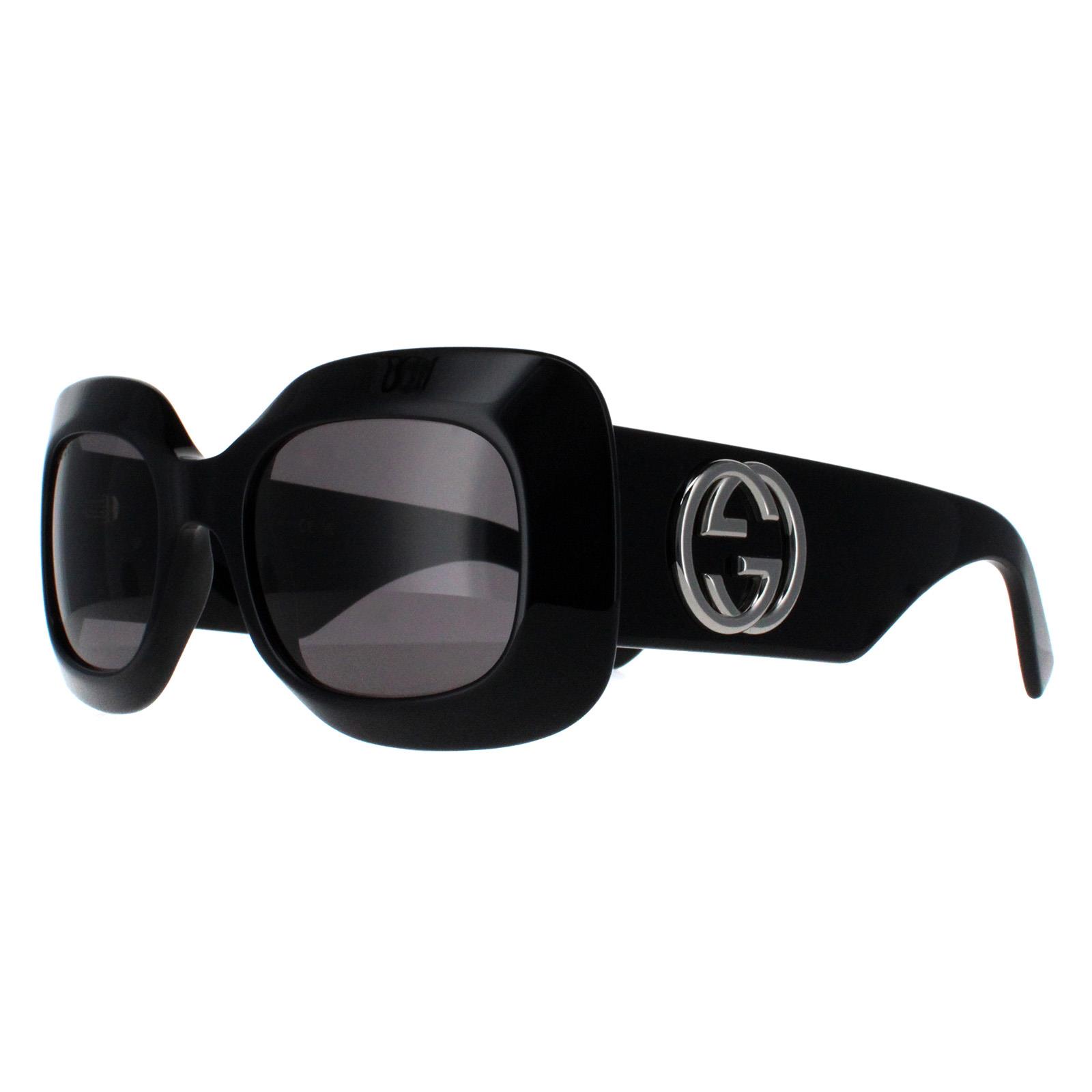 NEW GUCCI GG1695S 001 SUNGLASSES BLACK WOMEN EYEWEAR Kits.com -- Gucci GG1695S main image 2