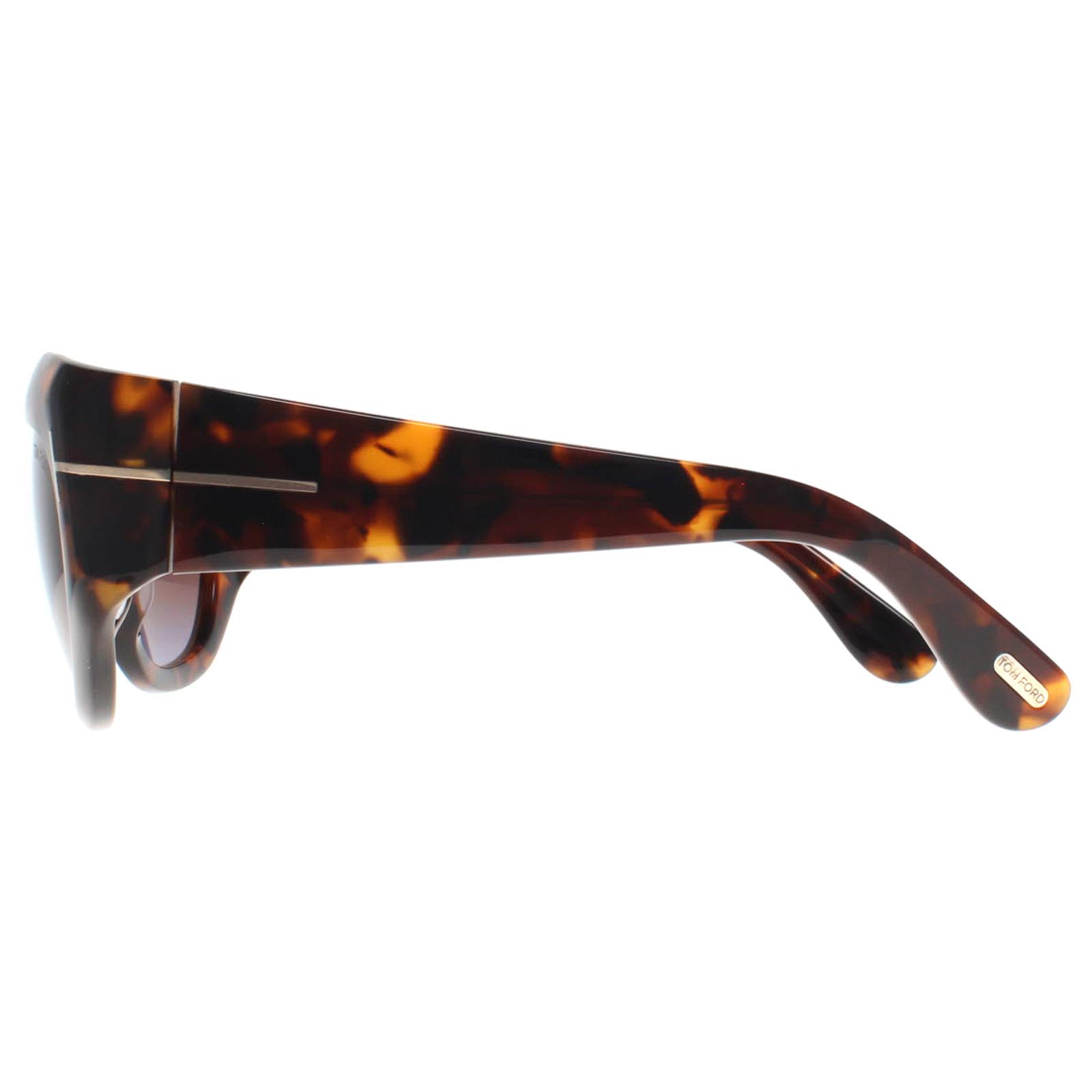 Tom Ford Brianna FT1065 52F Sunglasses - Dark Havana Frame, Brown Lenses Tom Ford Brianna TF1065 52T Sunglasses - Pretavoir main image 3