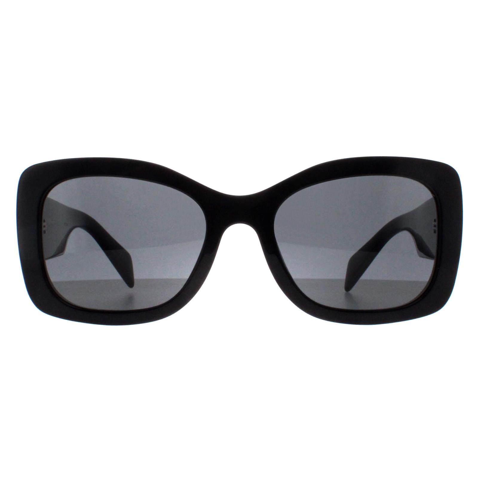 Prada Sunglasses PRA08S 1AB5S0 Black Dark Gray | eBay display picture 2