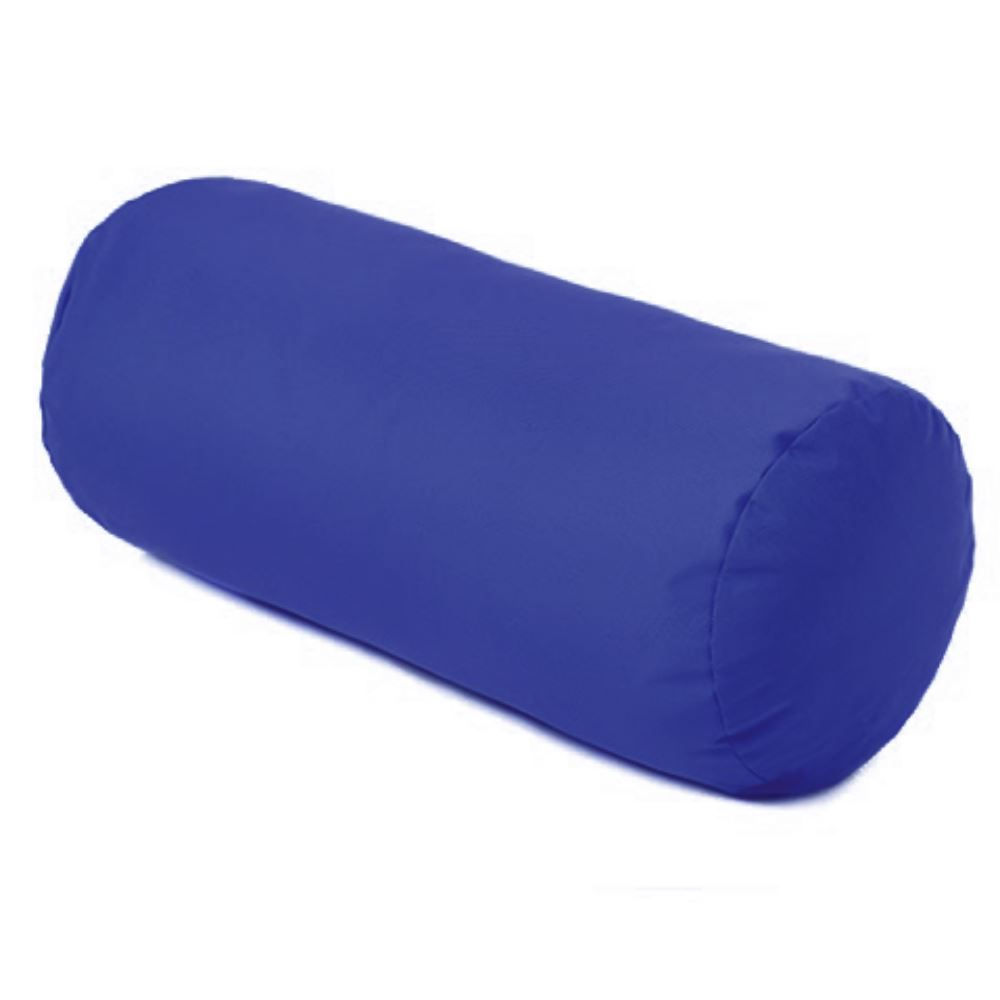 2 Pack Blue Waterproof Bolster Cushions Outdoor Pillow Picnic Garden