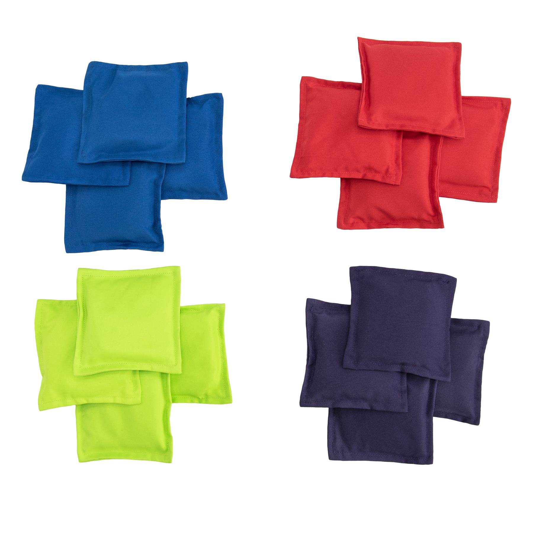 16 x Colourful Juggling Throwing Catching Bean Bags Garden Playground