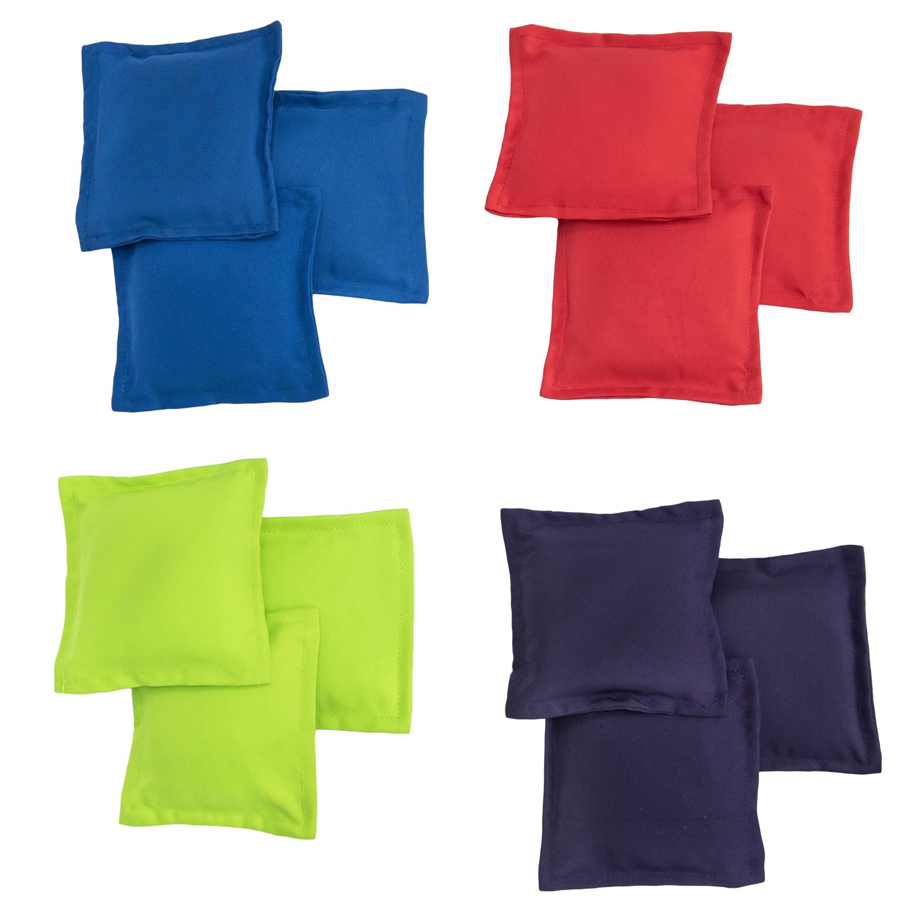 12 x Colourful Juggling Throwing Catching Bean Bags Garden Playground