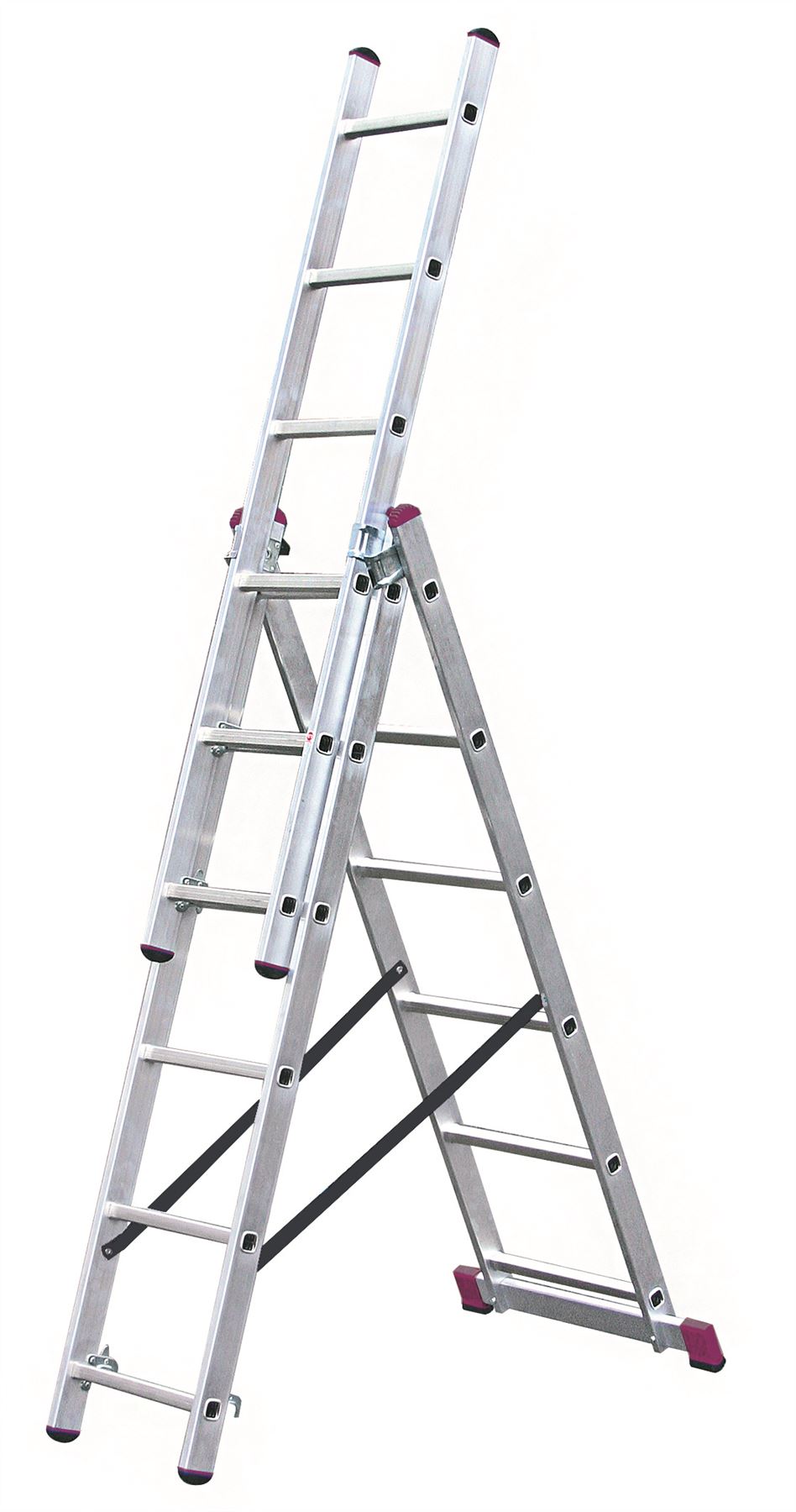 Krause Corda Ladder 3 Section Multi-purpose Combination With Stairway Function