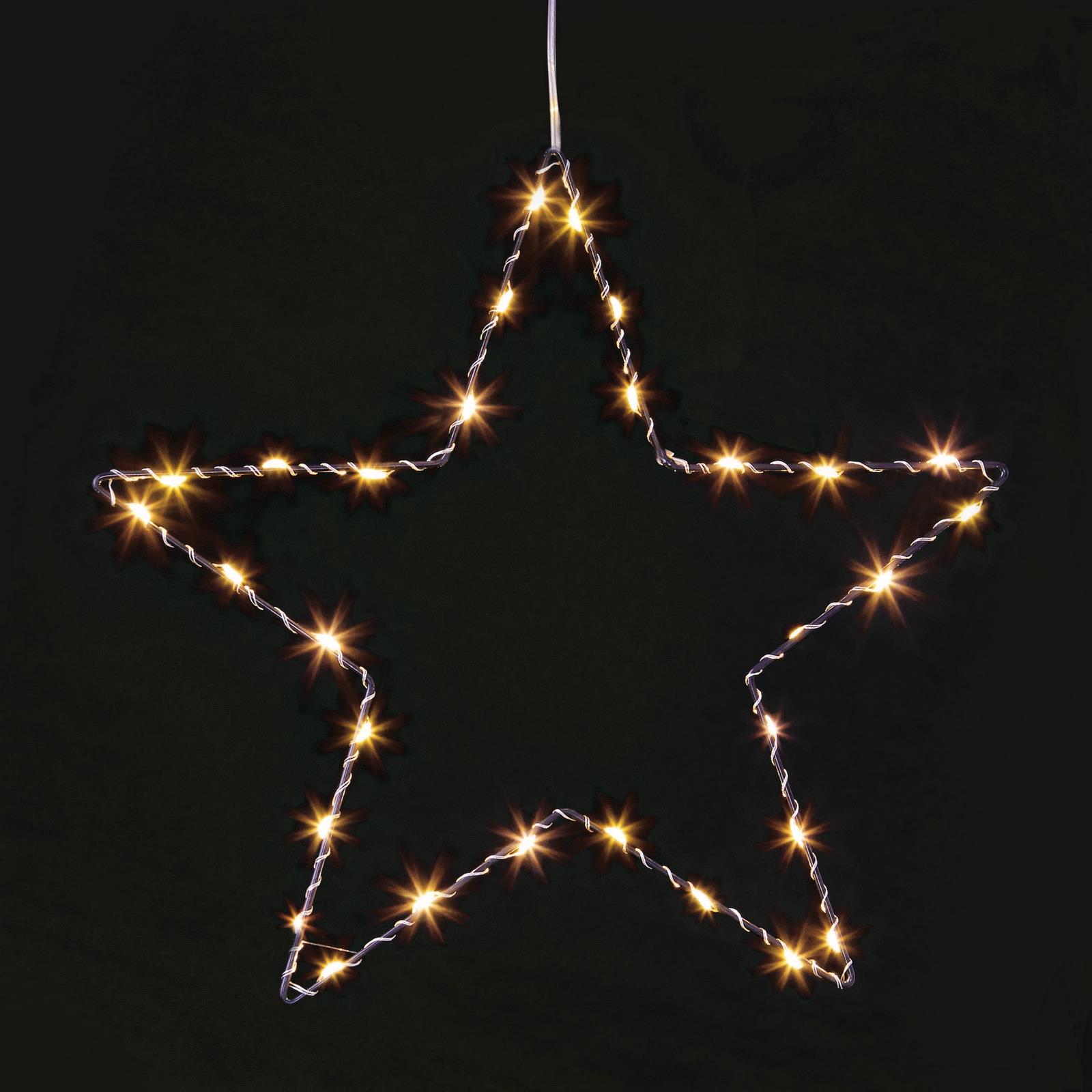 UK-Gardens 38cm Flat Silver Christmas Hanging Decoration 30 WW BO 4 Styles UK-Gardens 38cm Flat Silver Christmas Hanging Decoration 30 WW BO 4 Styles
