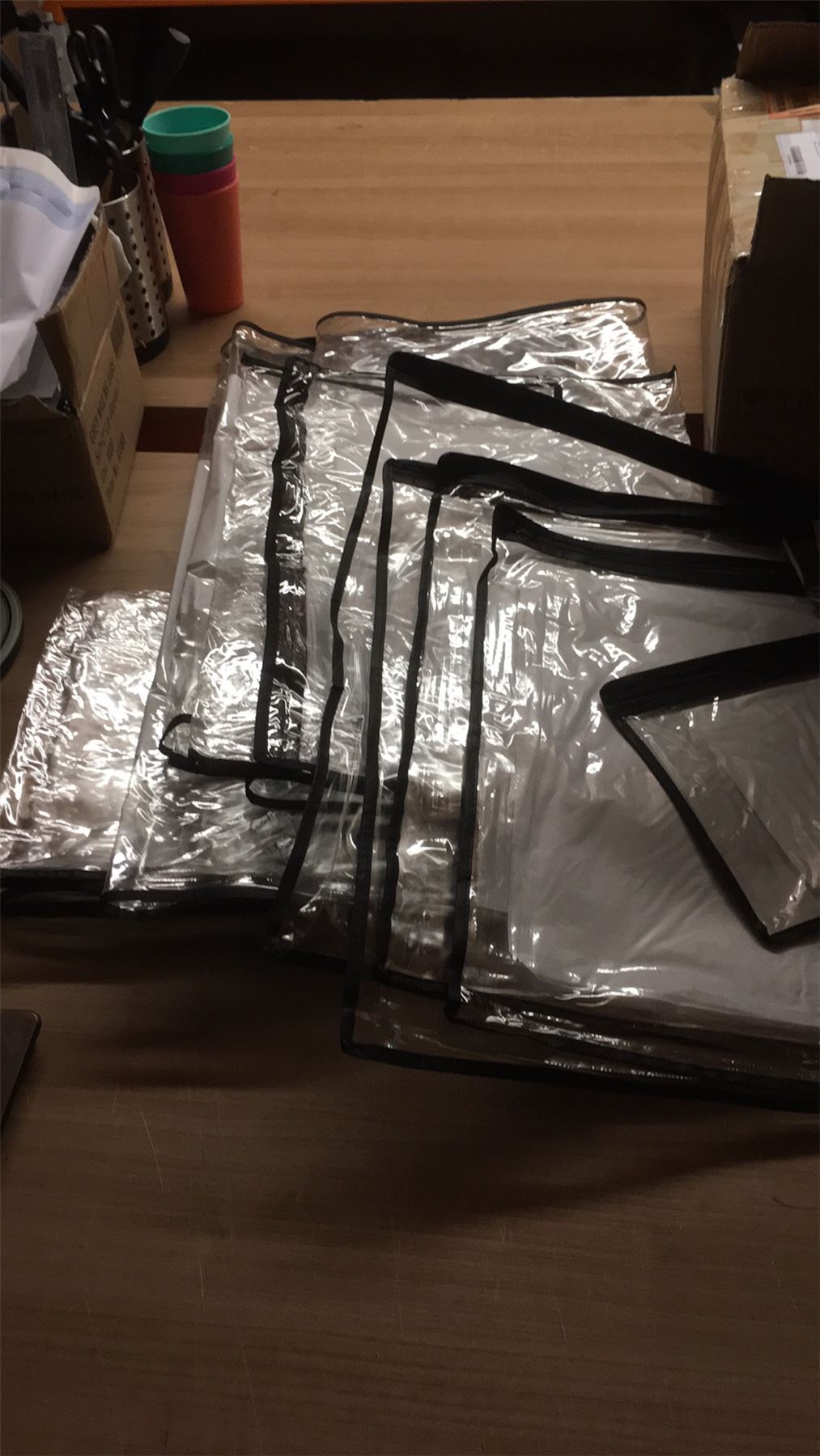 clear plastic throw pillow covers