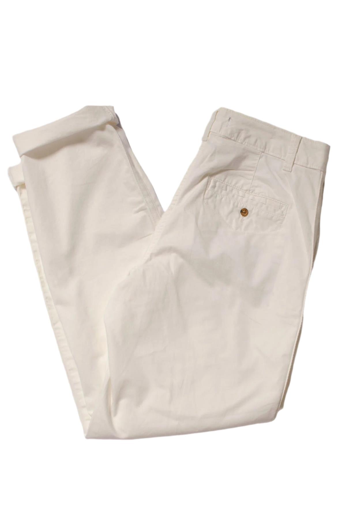 Ex M&S Tapered Ankle Grazer Chino Trousers - Picture 47 of 51