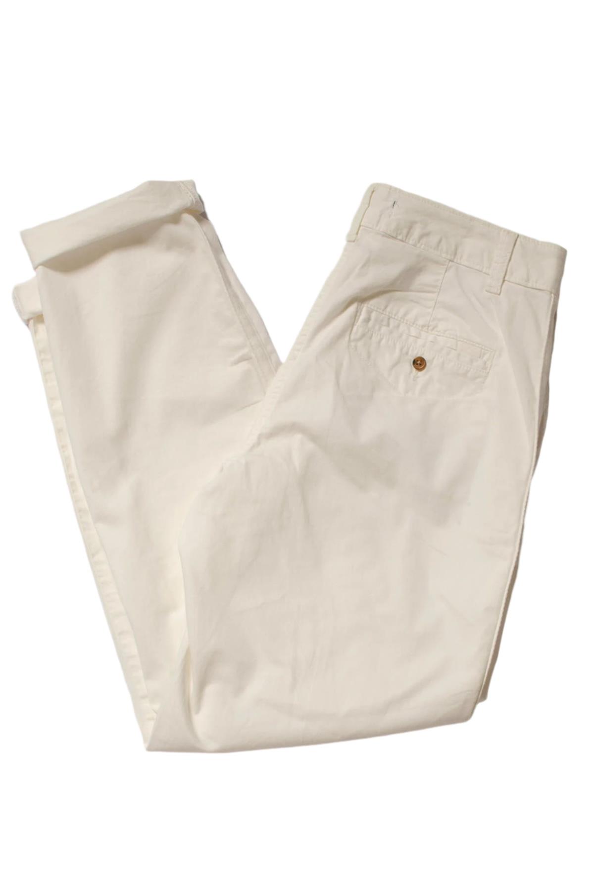 Ex M&S Tapered Ankle Grazer Chino Trousers - Picture 19 of 51