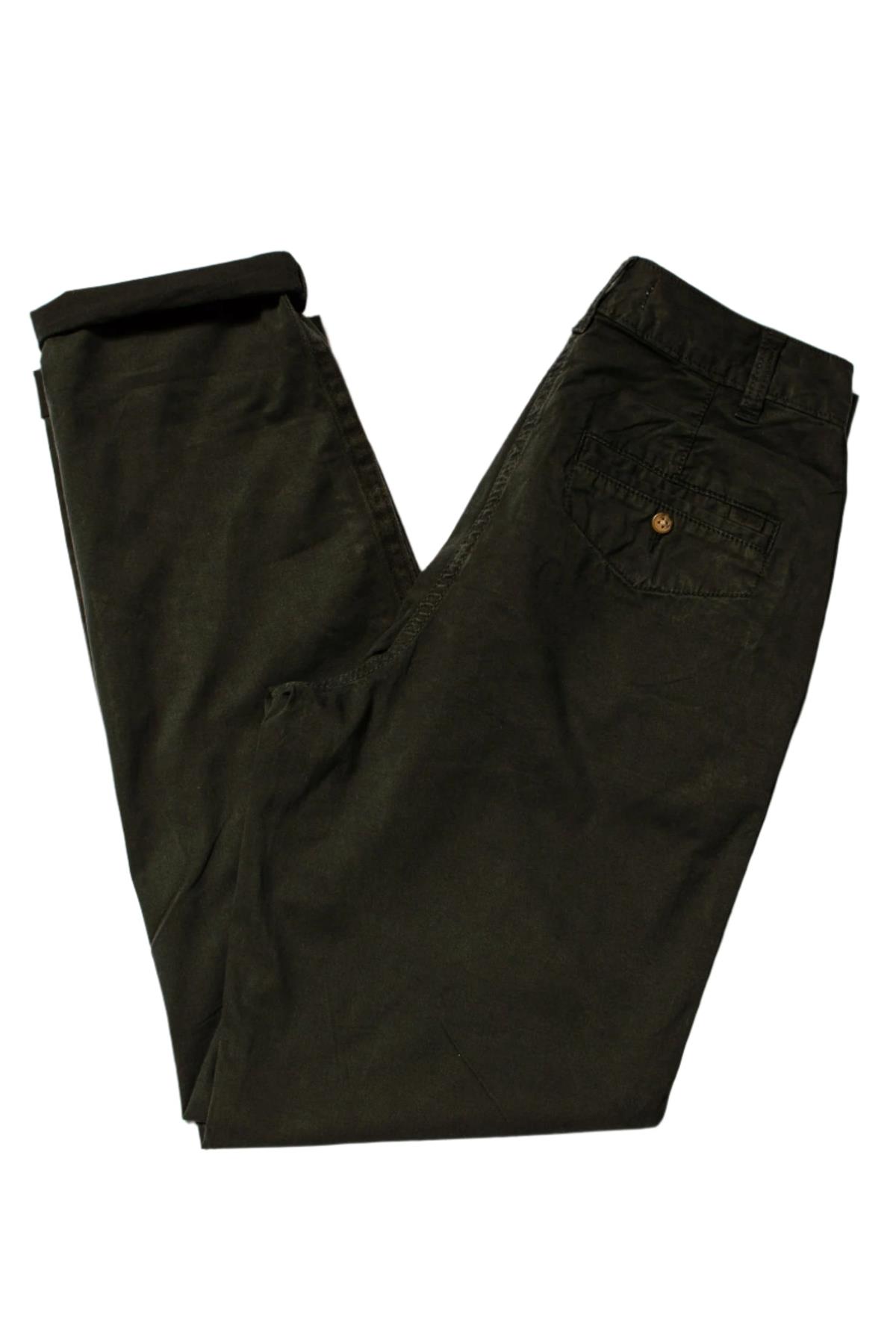 Ex M&S Tapered Ankle Grazer Chino Trousers - Picture 3 of 51