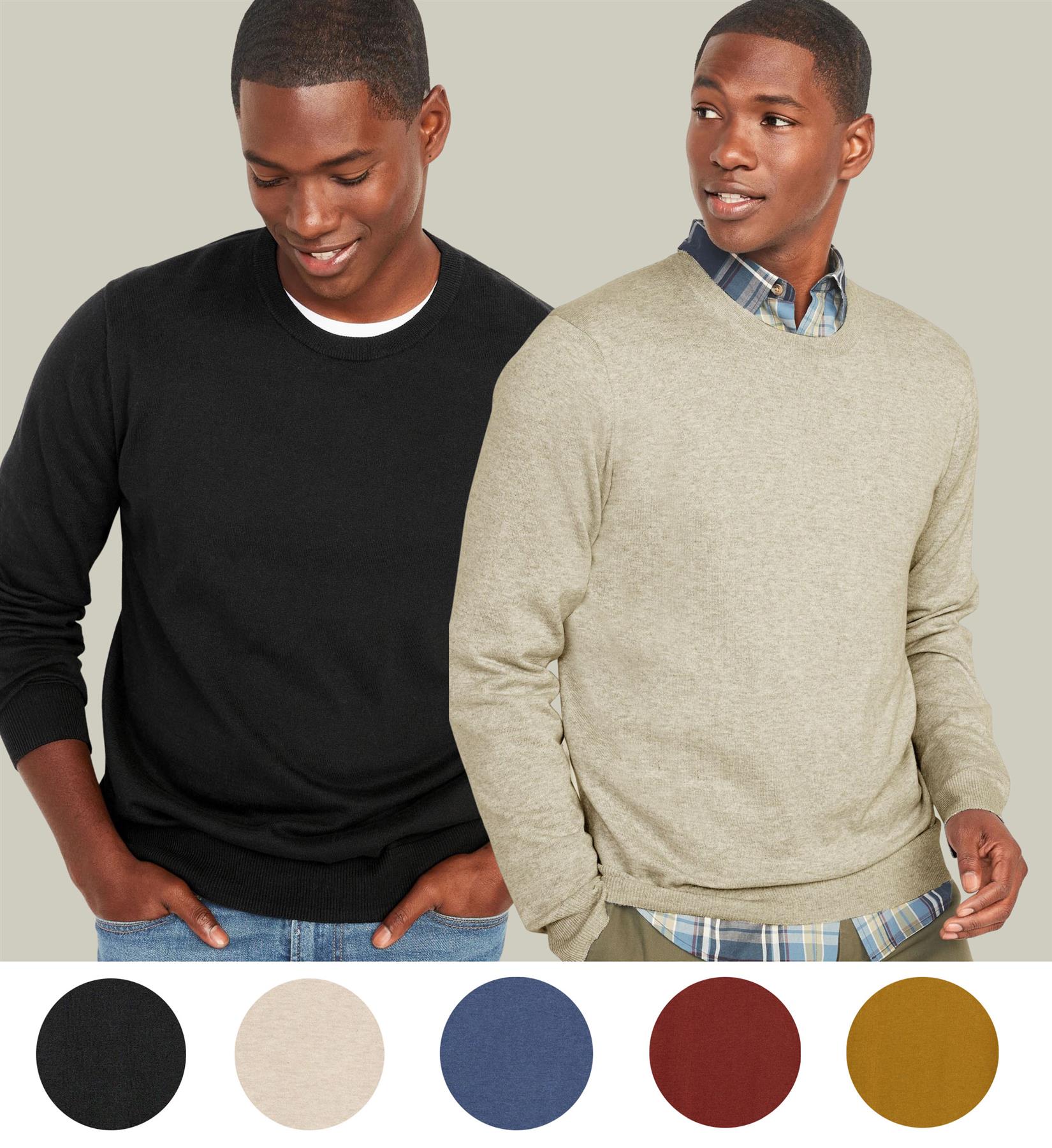 Old Gap】Crew Neck Knit GAP OLD NAVY Mens Crew Neck Cotton Sweater