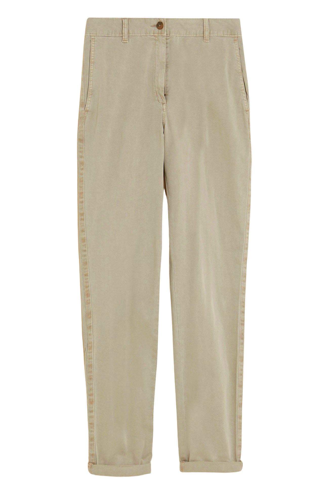 Ex M&S Tapered Ankle Grazer Chino Trousers