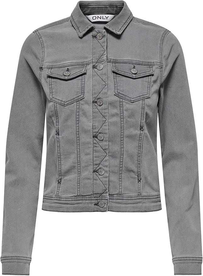 ONLY Womens Stretch Denim Jacket in choice of colours - Picture 8 of 11