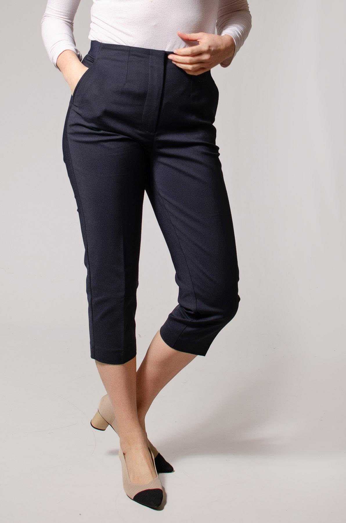 ex M&S Womens Tapered Ankle Grazer Trousers Stretch Fit - Picture 10 of 23