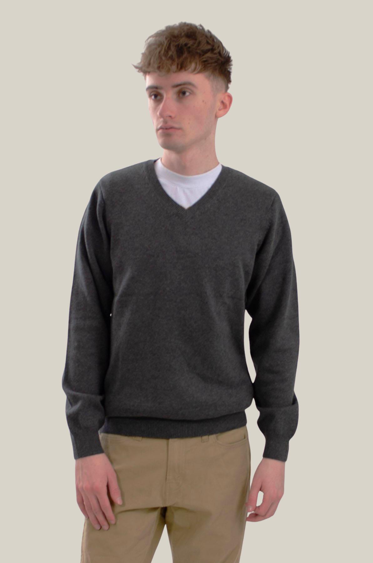 Mens Cotton V Neck Jumper Mens Sweater eBay