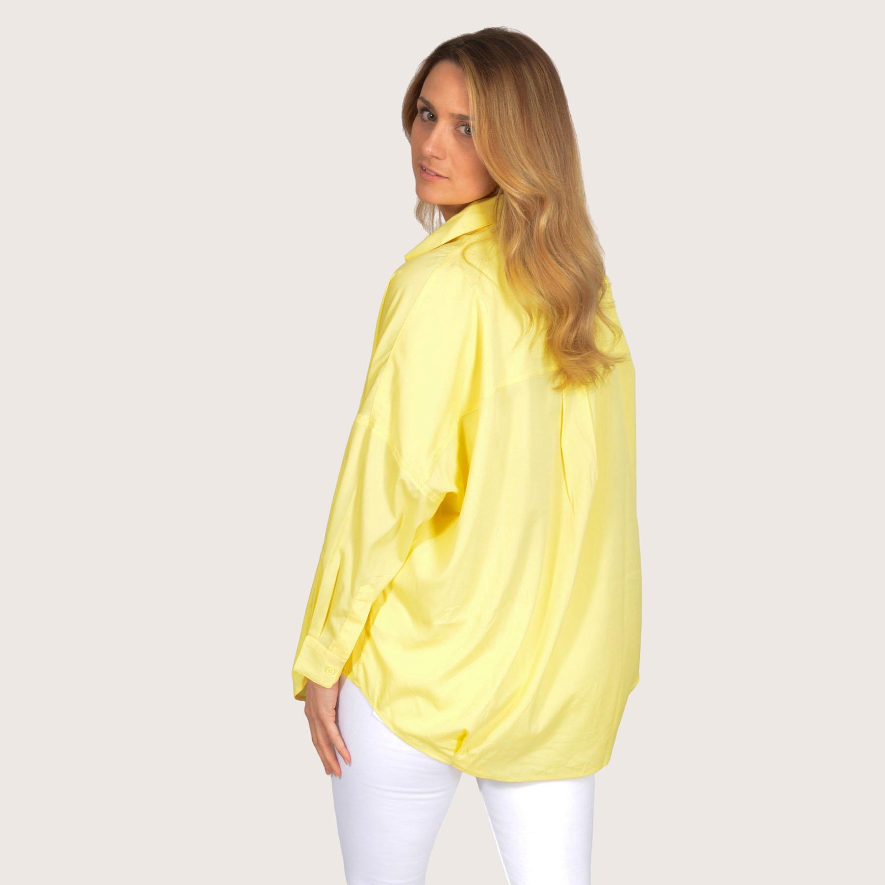FRENCH CONNECTION Popover Shirt Blouse Silky Soft Light Satin Open Neck Collar - Picture 13 of 23