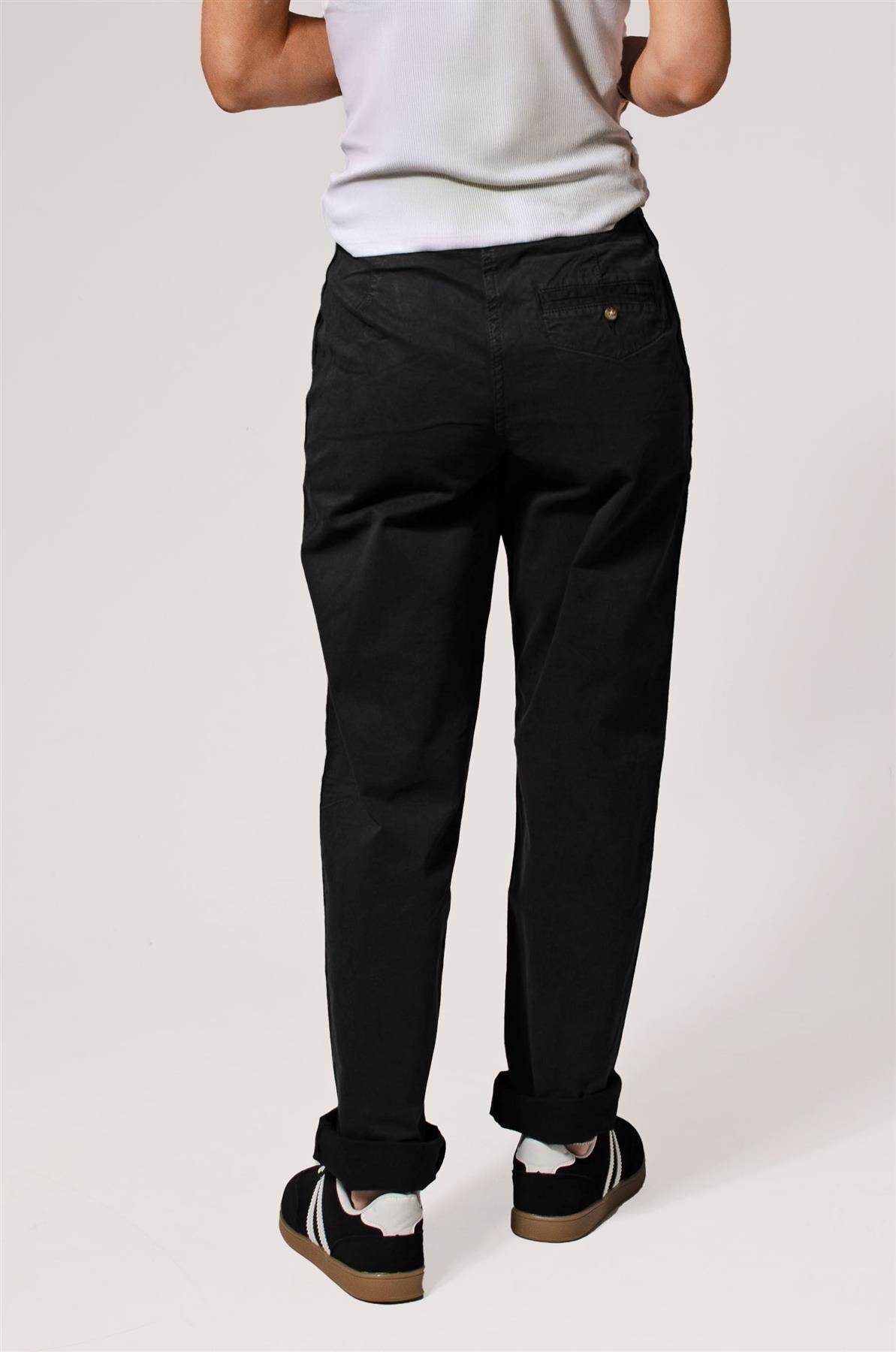 Ex M&S Tapered Ankle Grazer Chino Trousers - Picture 7 of 51