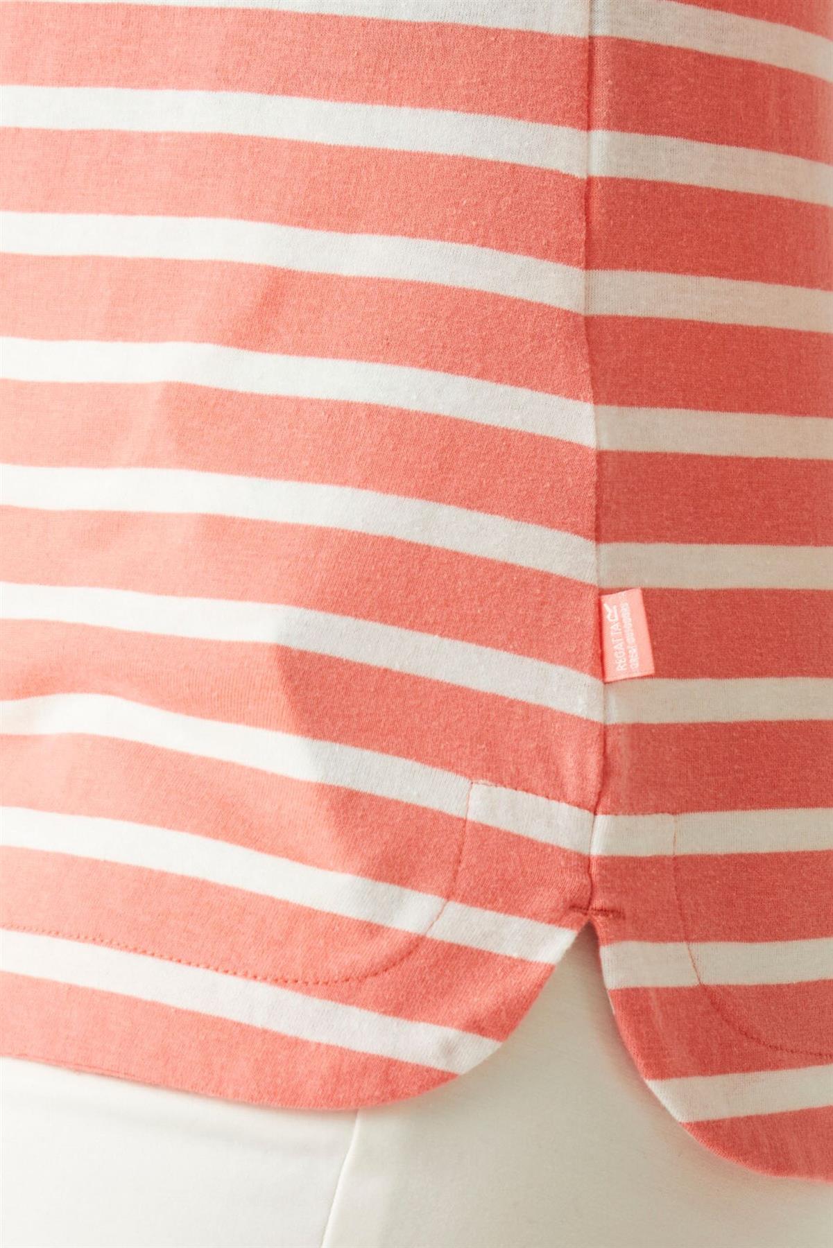Regatta Womens Striped 3/4 Sleeve Top - Picture 17 of 48
