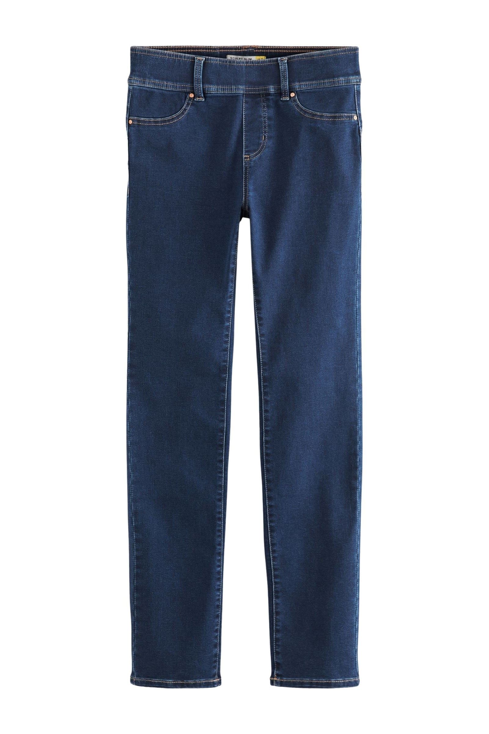 ex Next Sculpted High Waist Denim Jeggings - Picture 12 of 13
