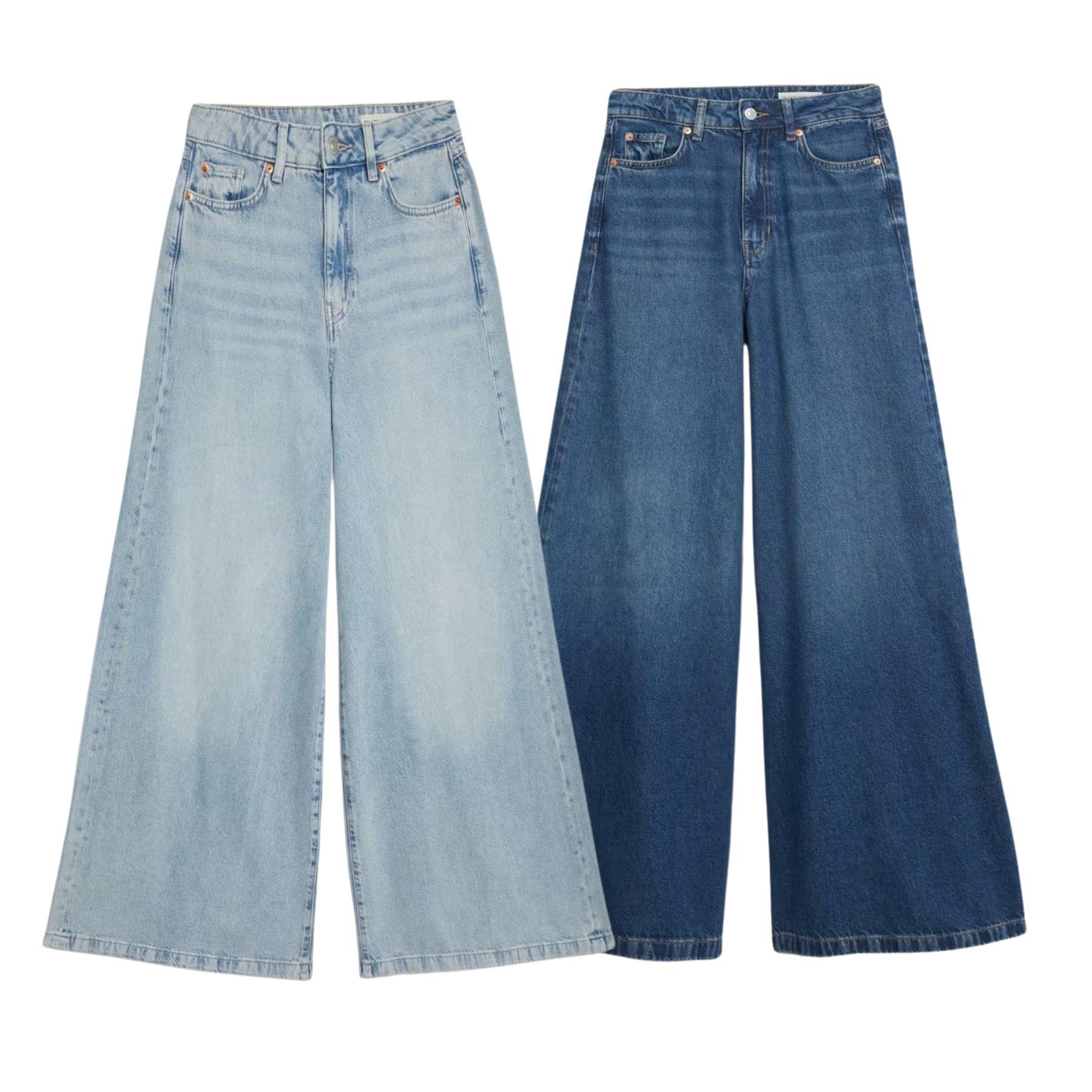 Jeans A Vita Alta A Gamba Larga Bleached Morgan | La Redoute - Foto 8