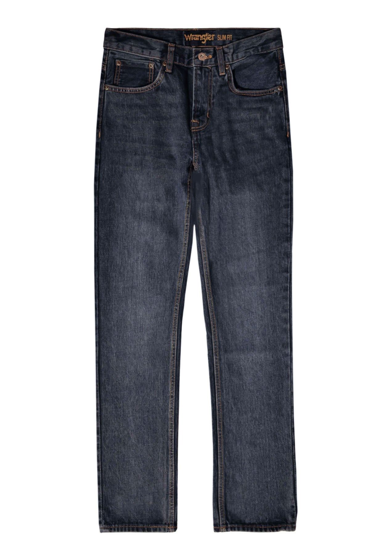 Pantalones de mezclilla Wrangler para hombre de pierna recta calce regular - Imagen 7 de 19