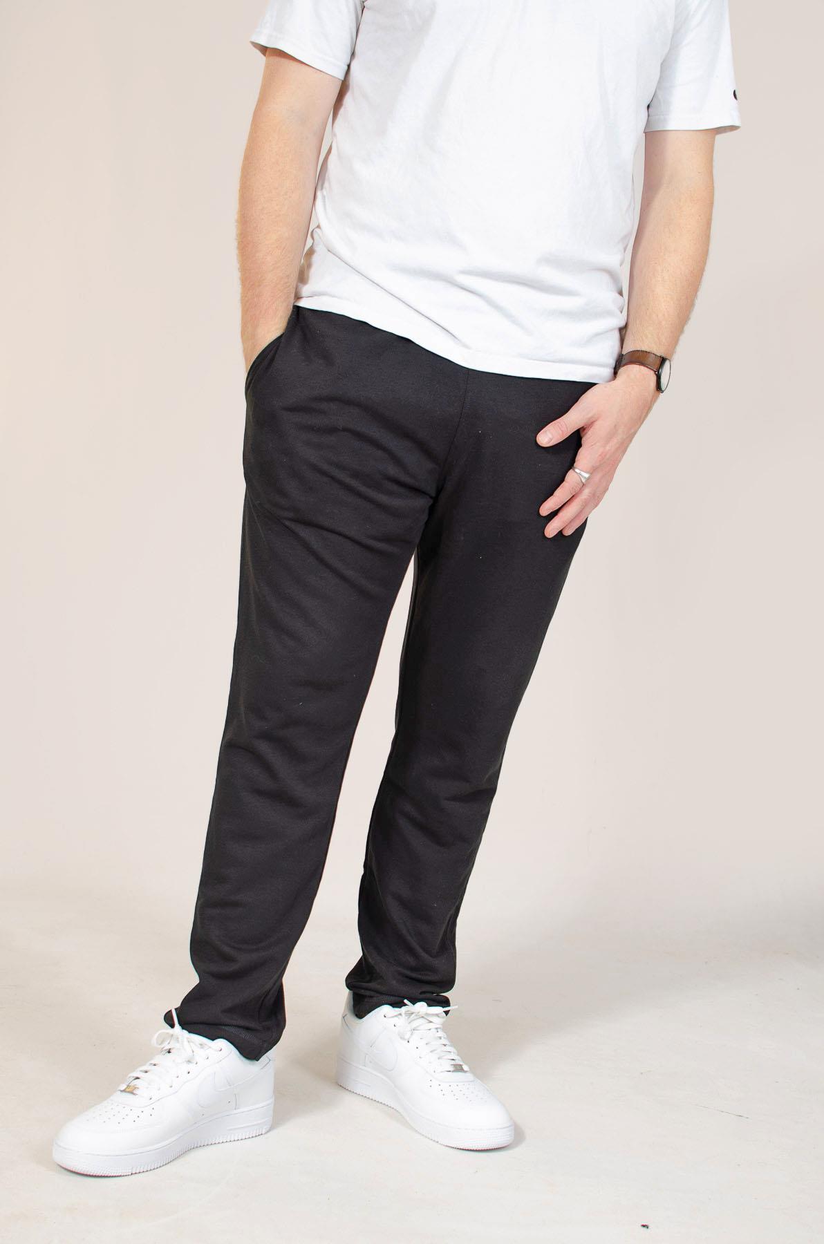 M*S Mens Lightweight Cotton Rich Straight Leg Joggers Lounge Pants - Picture 5 of 29