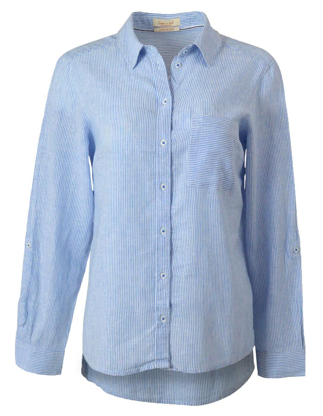 Womens Linen Shirt Long Sleeved 