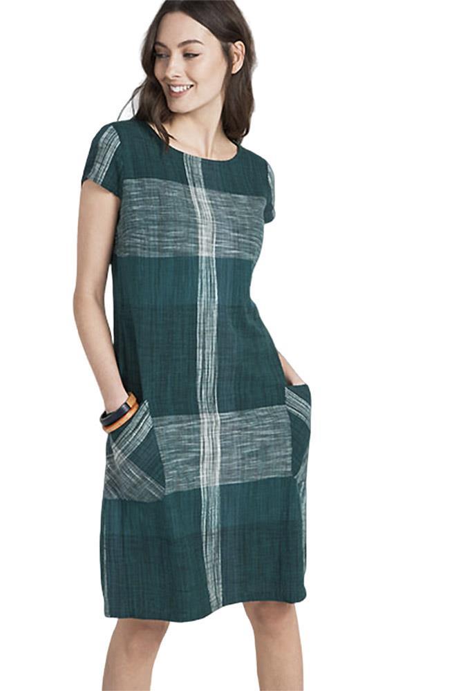 Pocket Tunic Dress Plus Size 