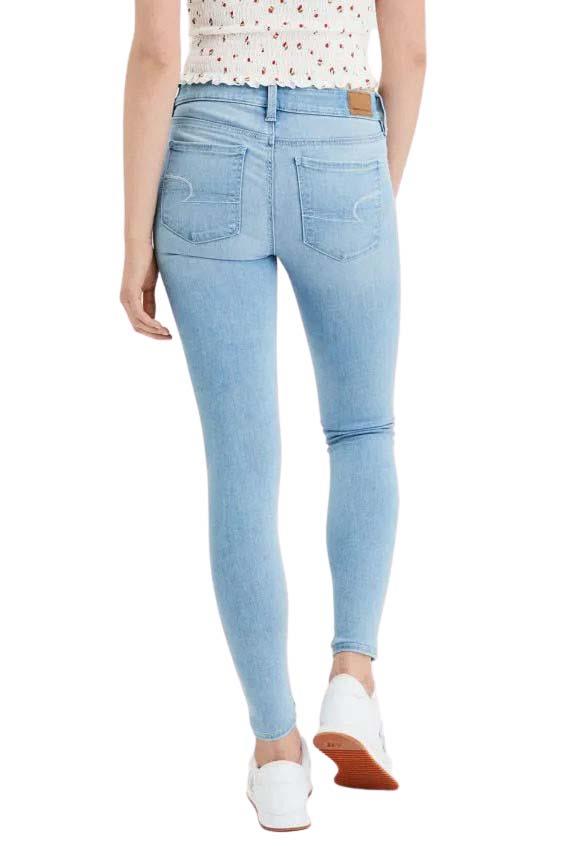 American Eagle Womens Next Level Stretch Jeggings Jeans Pale, Denim or Black - Picture 11 of 13
