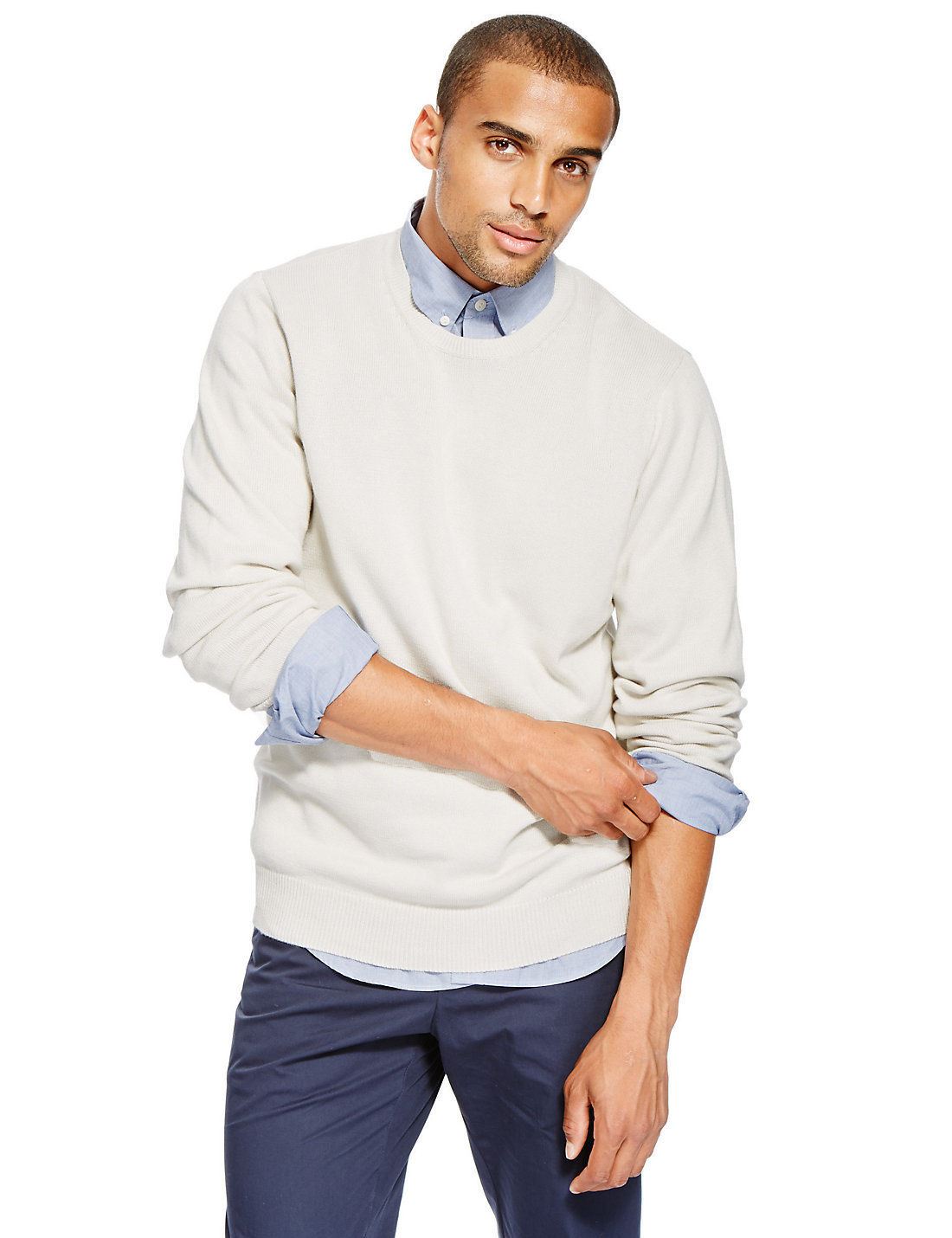 marks and spencer mens knitwear