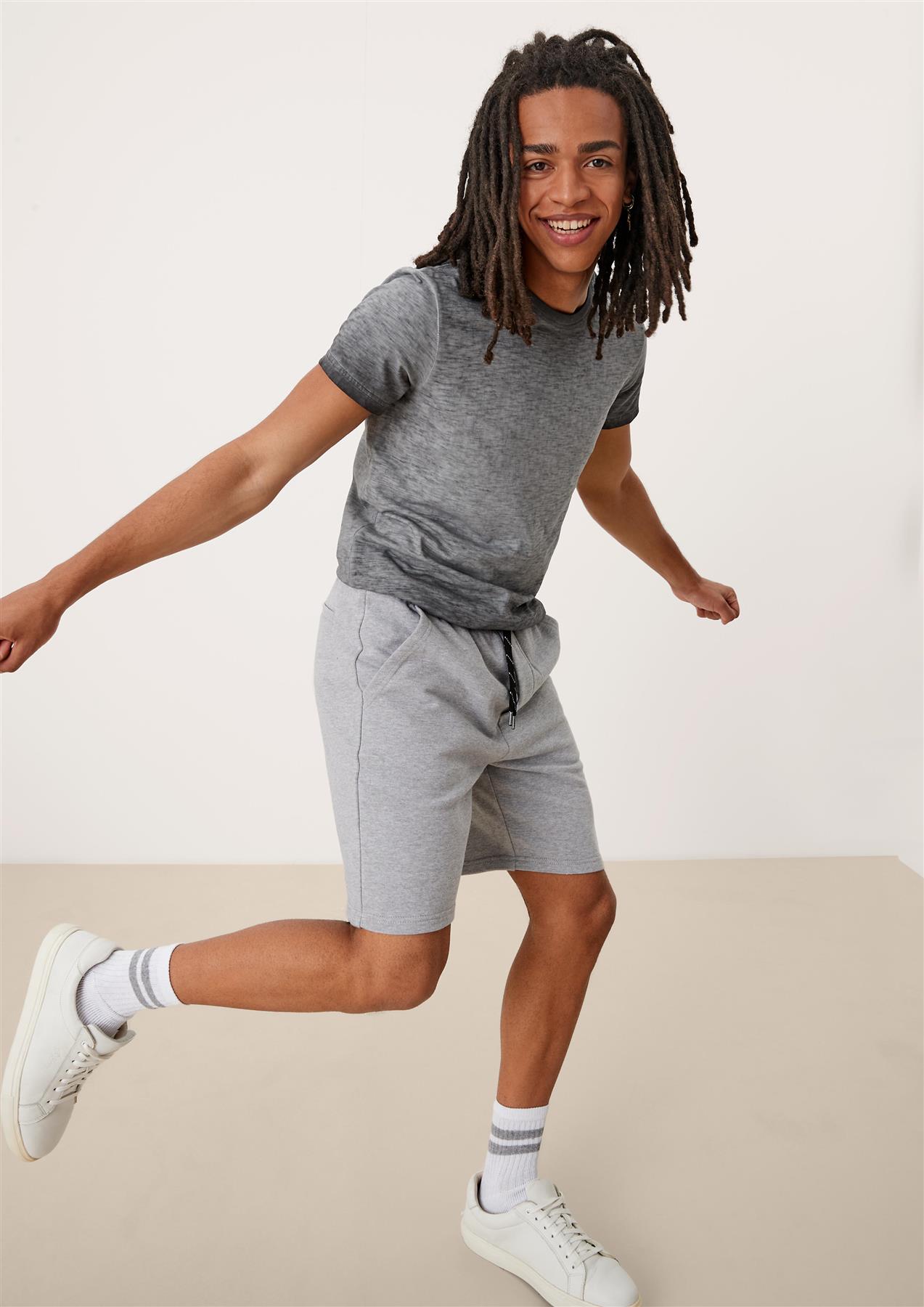 S. OLIVER Mens Cotton Jersey Sweat Shorts Drawstring Elasticated Waist - Picture 10 of 23