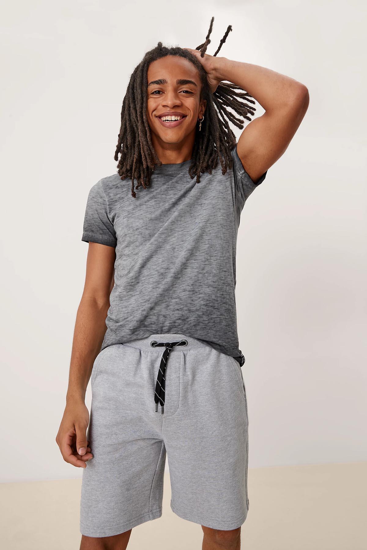 S. OLIVER Mens Cotton Jersey Sweat Shorts Drawstring Elasticated Waist - Picture 14 of 23
