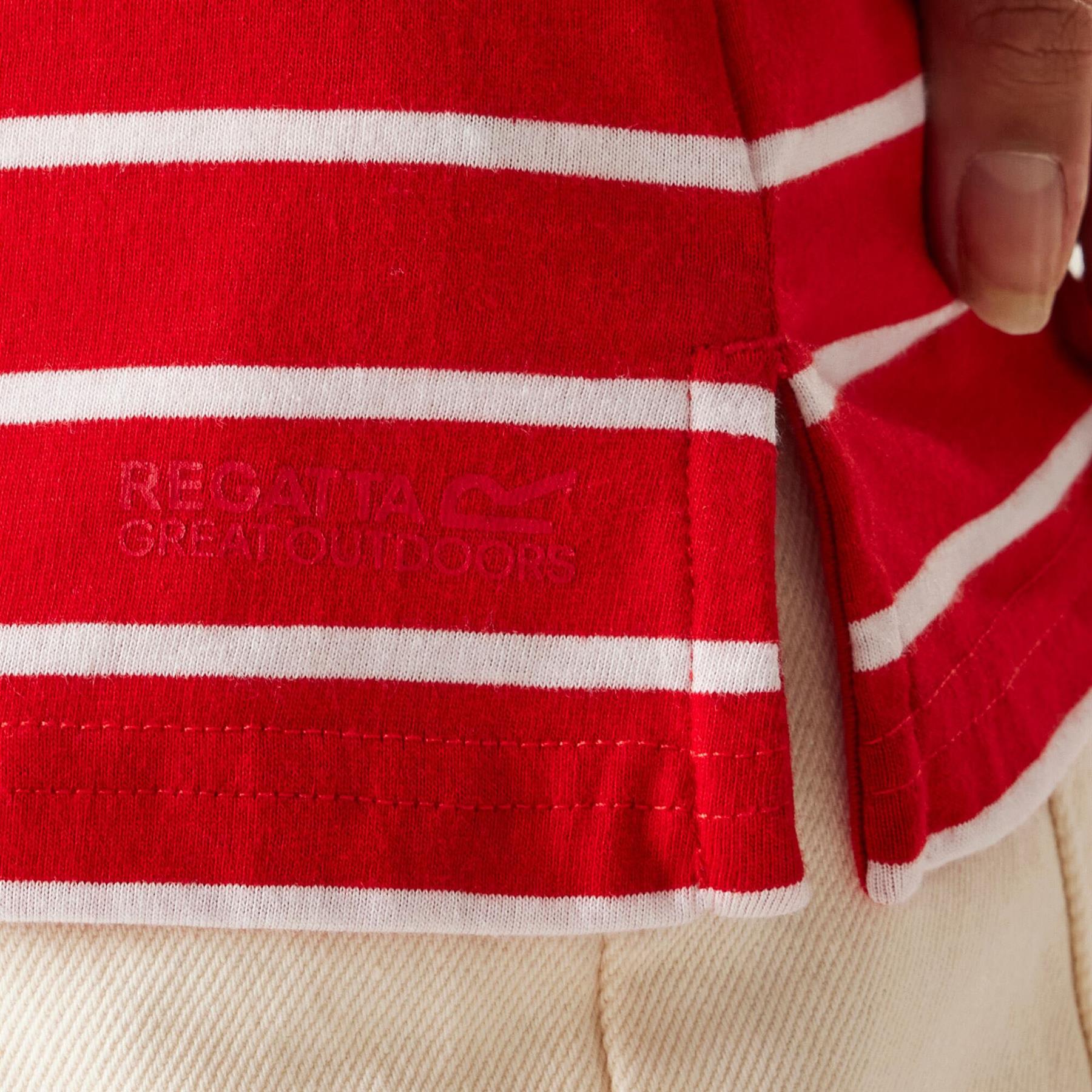 Regatta Womens Striped 3/4 Sleeve Top - Picture 40 of 48