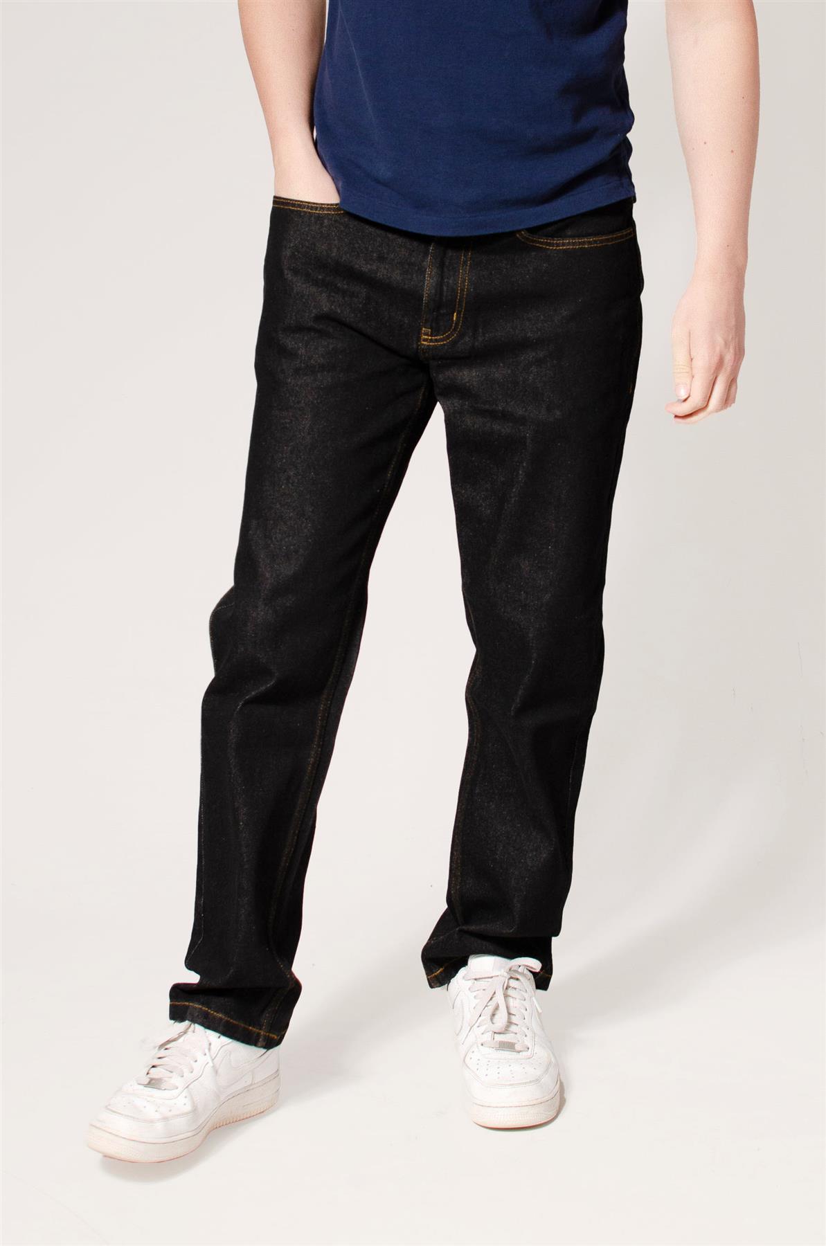 Pantalones de mezclilla Wrangler para hombre de pierna recta calce regular - Imagen 4 de 19