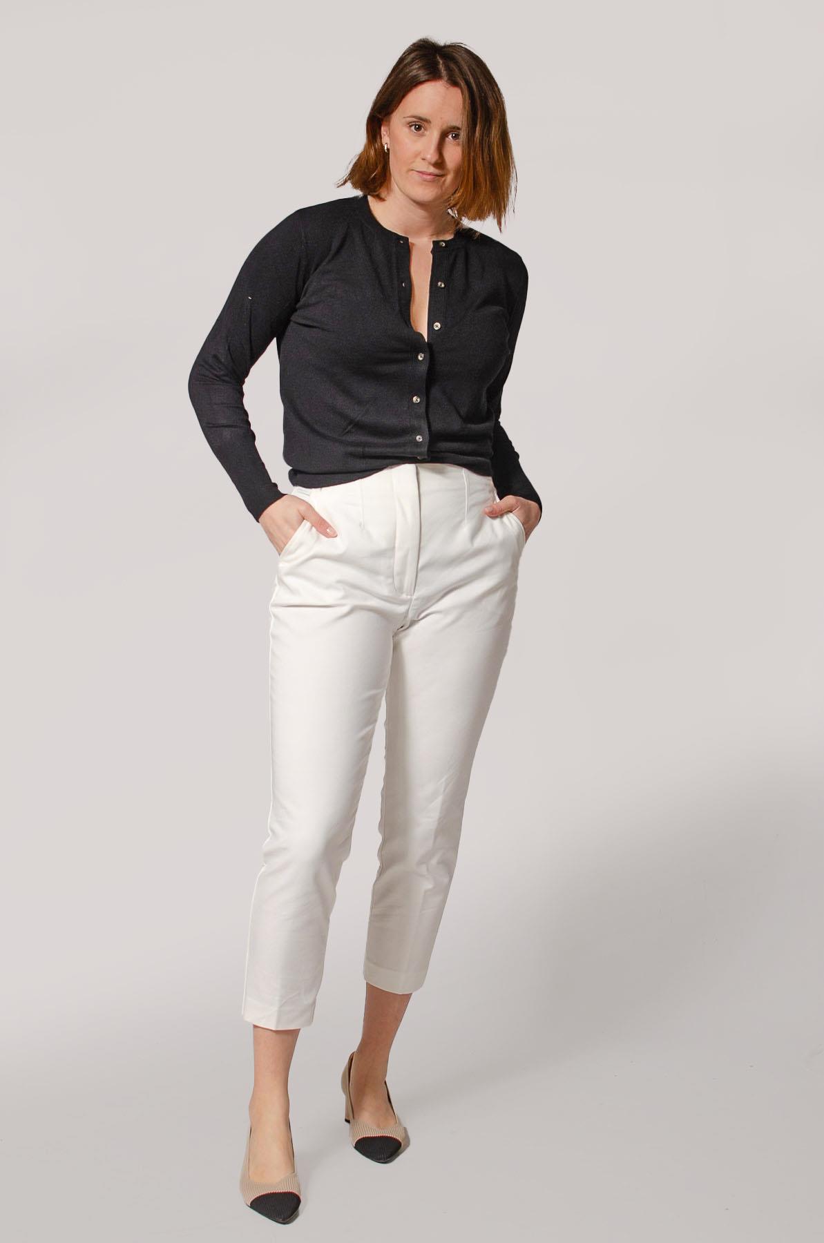 ex M&S Womens Tapered Ankle Grazer Trousers Stretch Fit - Picture 22 of 23