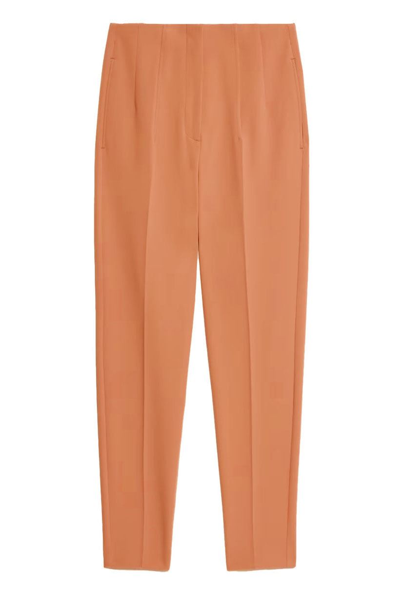 ex M&S Womens Tapered Ankle Grazer Trousers Stretch Fit - Picture 15 of 23