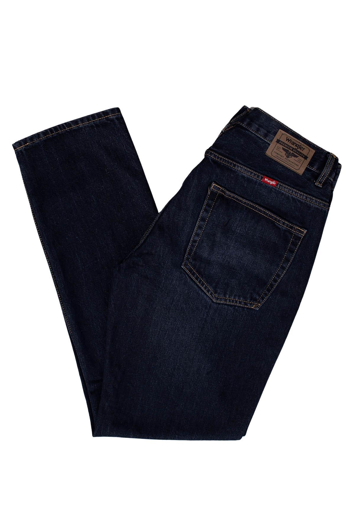 Pantalones de mezclilla Wrangler para hombre de pierna recta calce regular - Imagen 19 de 19