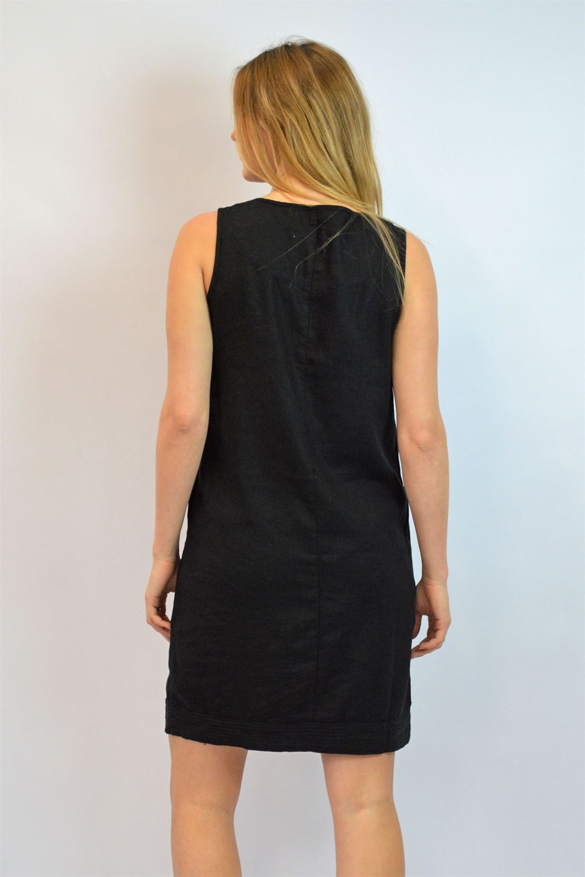 NEXT Linen Sleeveless Summer Shift Dress | SALE | Was Â£25 | eBay