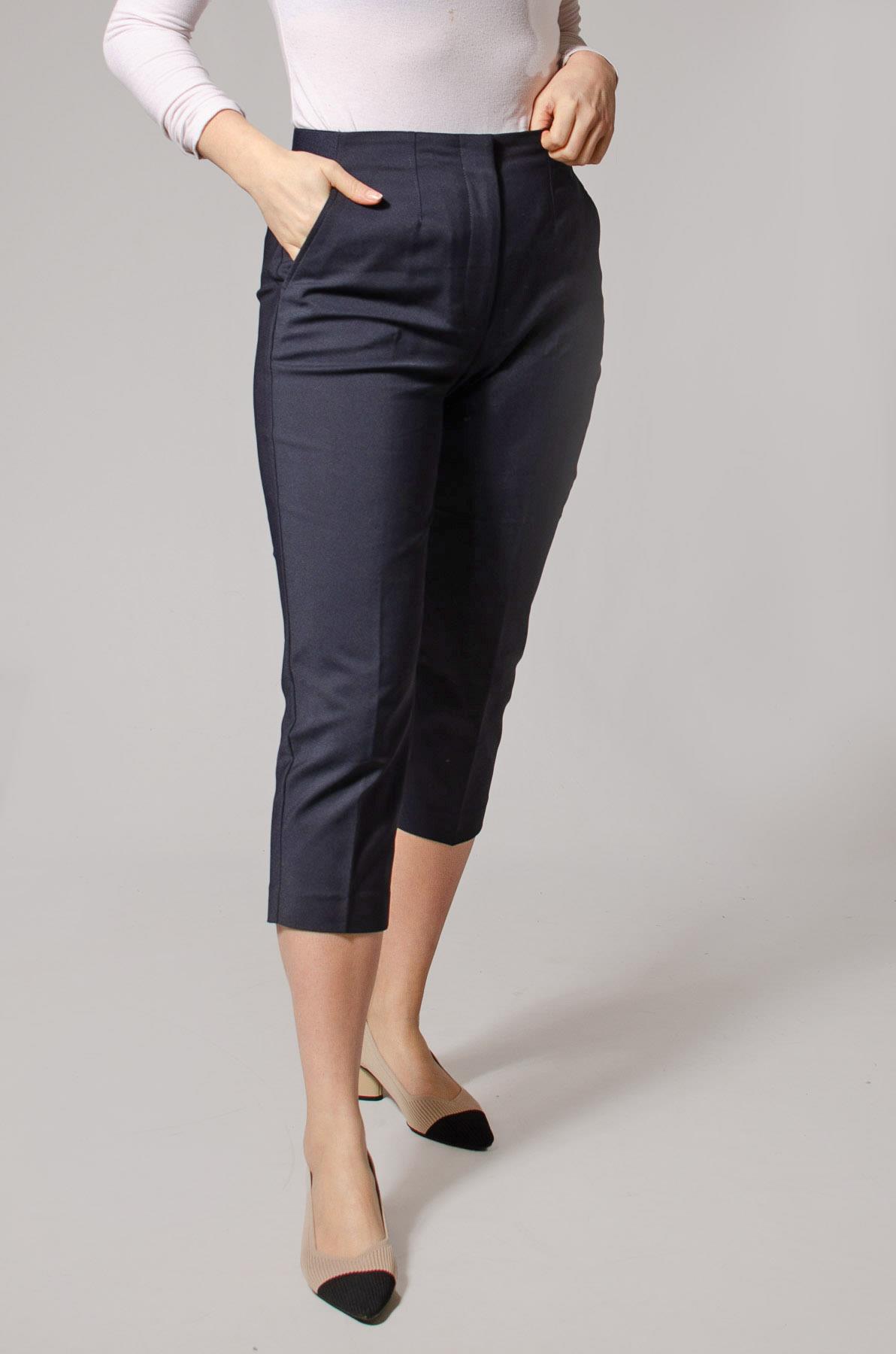 ex M&S Womens Tapered Ankle Grazer Trousers Stretch Fit - Picture 9 of 23