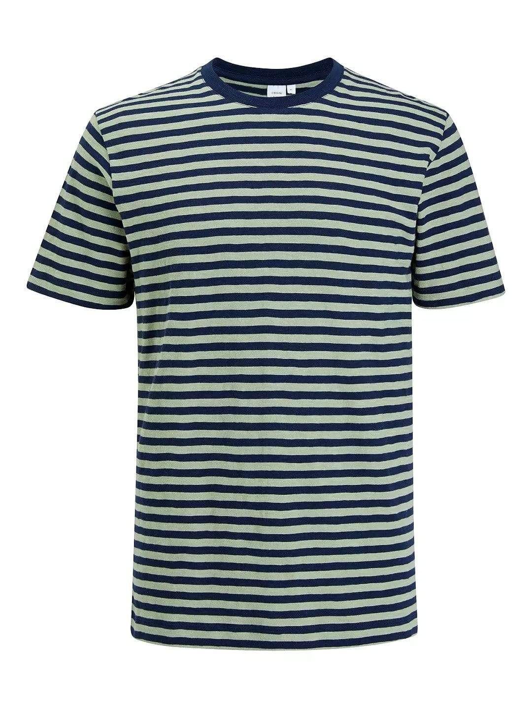 Джон Льюис изображает Херрена-Футболка Supima Baumwolle rostfrei/marineblau oder neuwertig/marineblau war, 25 фунтов стерлингов