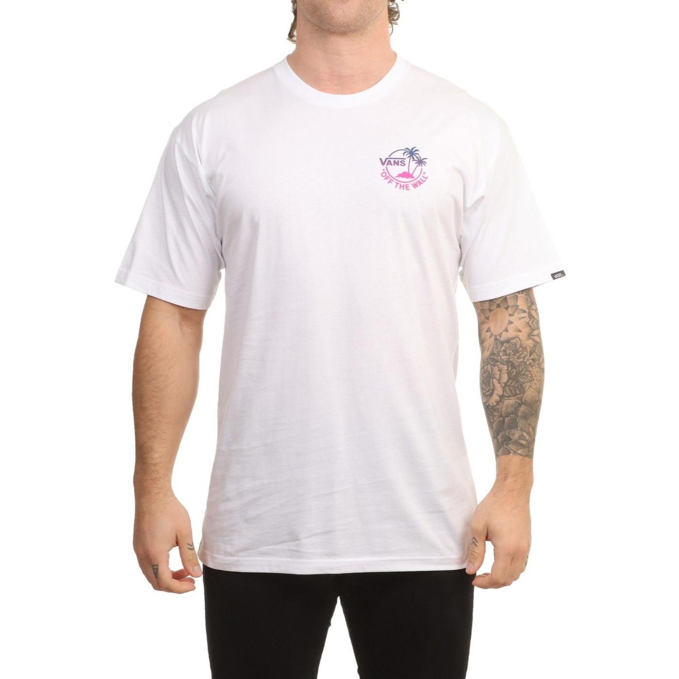 T-shirt da uomo Vans vestibilità classica collo a equipaggio stampa grafica 100% cotone top - Foto 10 di 65