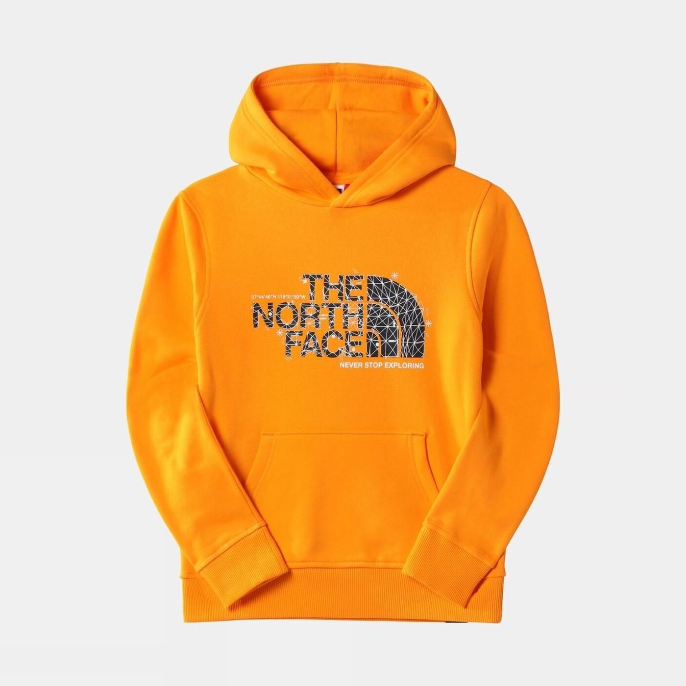 The North Face Kids Drew Peak Overhead Hoodie Boys Girls Unisex Hooded Sweat - Picture 15 of 16