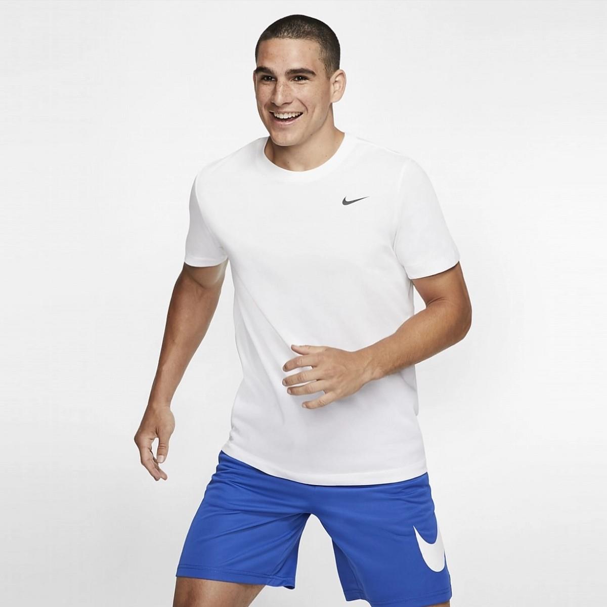 Nike Dri-FIT T Shirt Sportswear Activewear Mens Training Swoosh Logo Tee - Picture 12 of 16