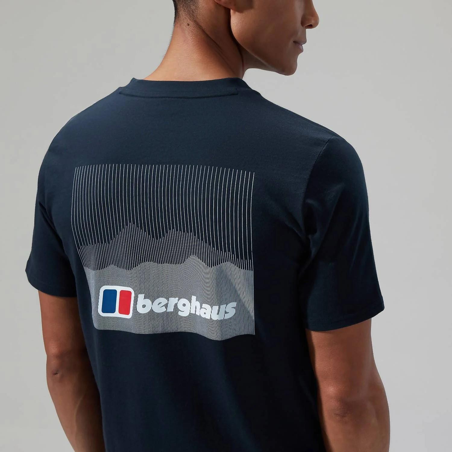 Berghaus Mens Mens T Shirt Organic Cotton Graphic Logo Short Sleeve Crew Tee - Picture 5 of 27