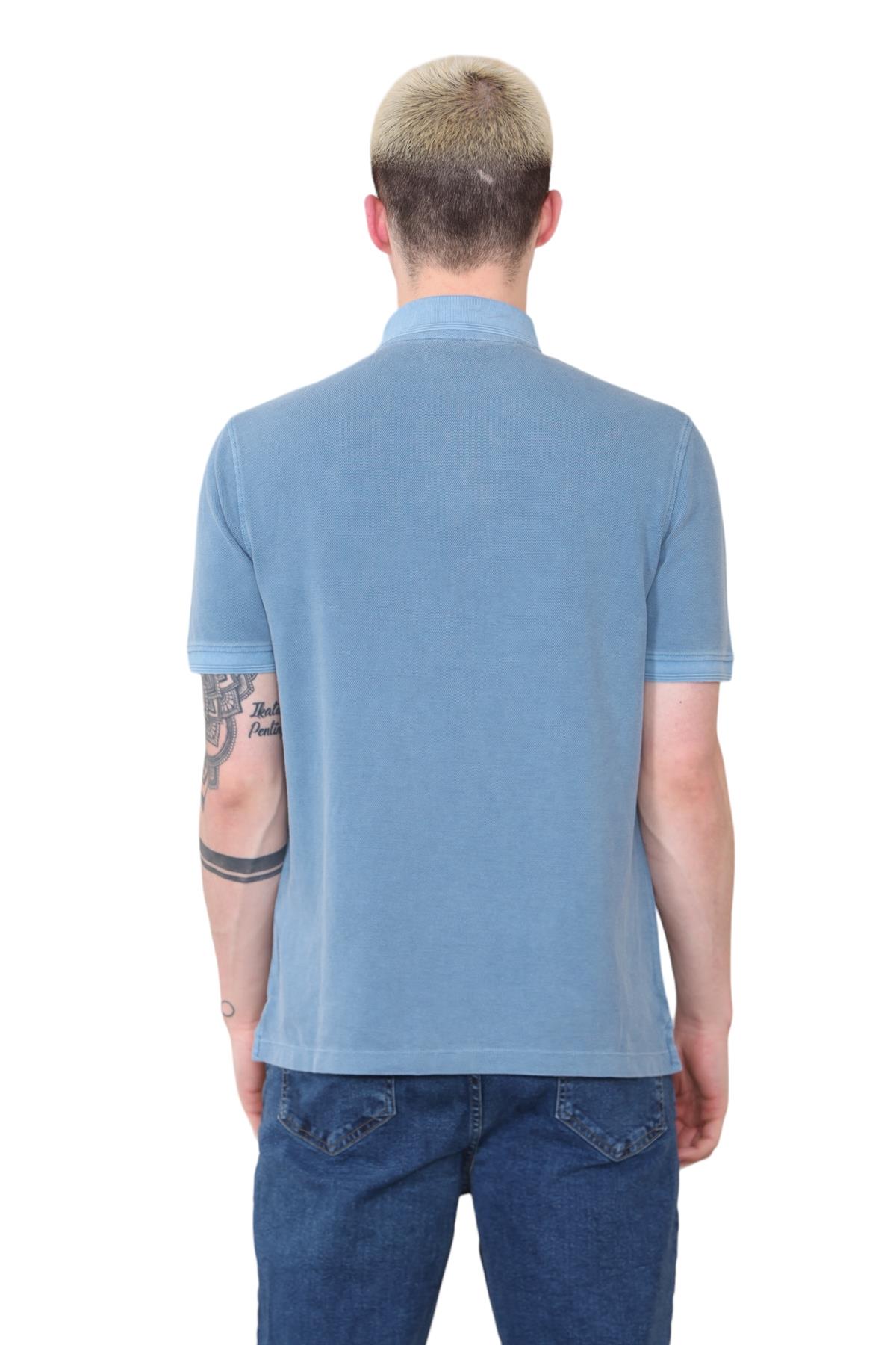 EX M&S Mens Polo Shirt Pure Cotton Short Sleeve Casual Formal Polo Tee - Picture 12 of 52