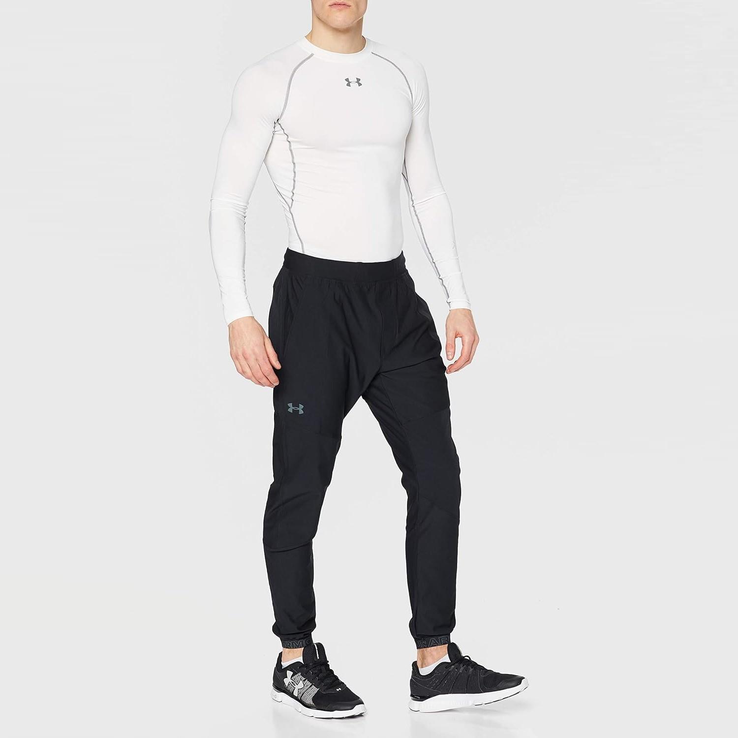 Pantaloni da pista Under Armour Vanish Woven sport corsa palestra pantaloni da jogging - Foto 5 di 9