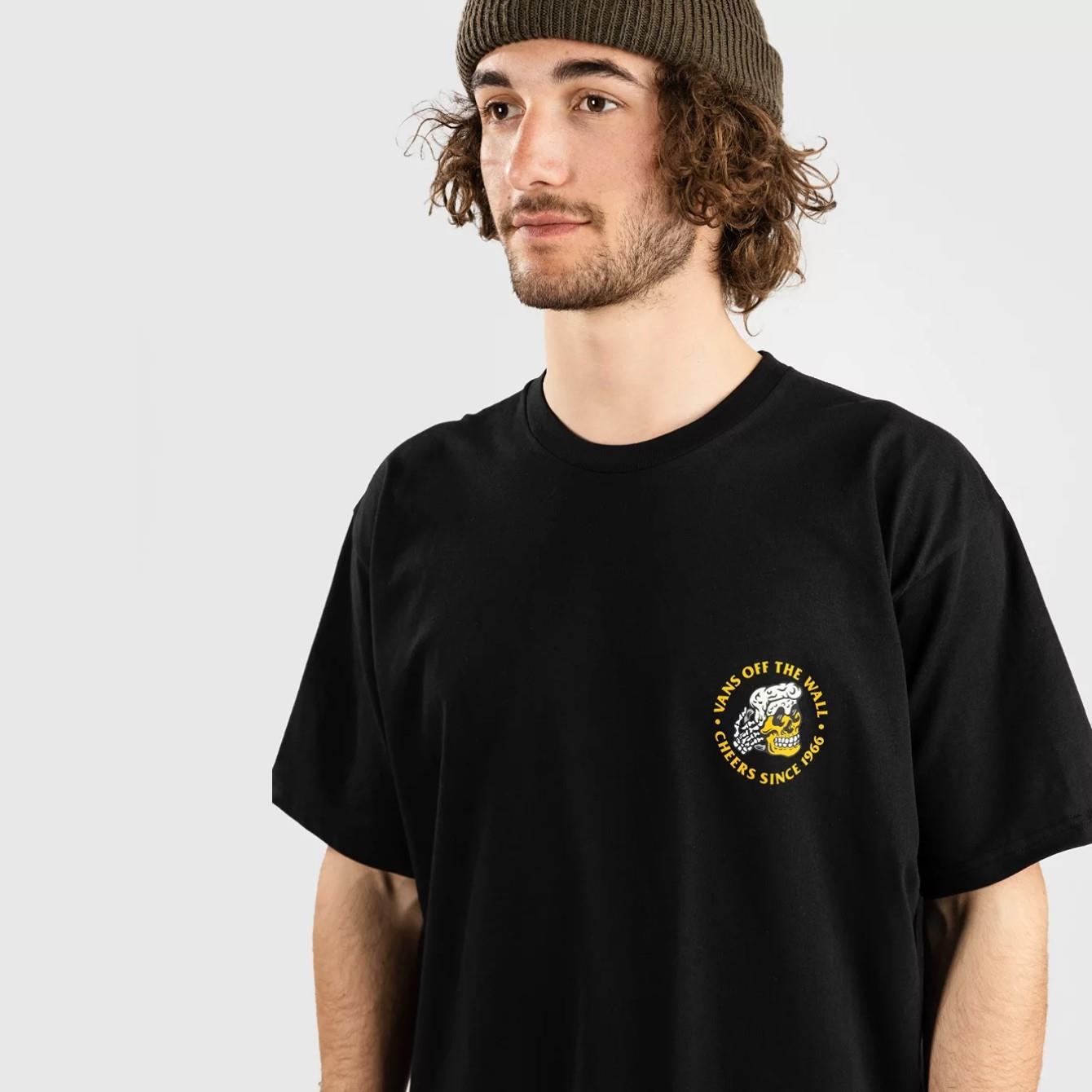T-shirt da uomo Vans vestibilità classica collo a equipaggio stampa grafica 100% cotone top - Foto 18 di 65